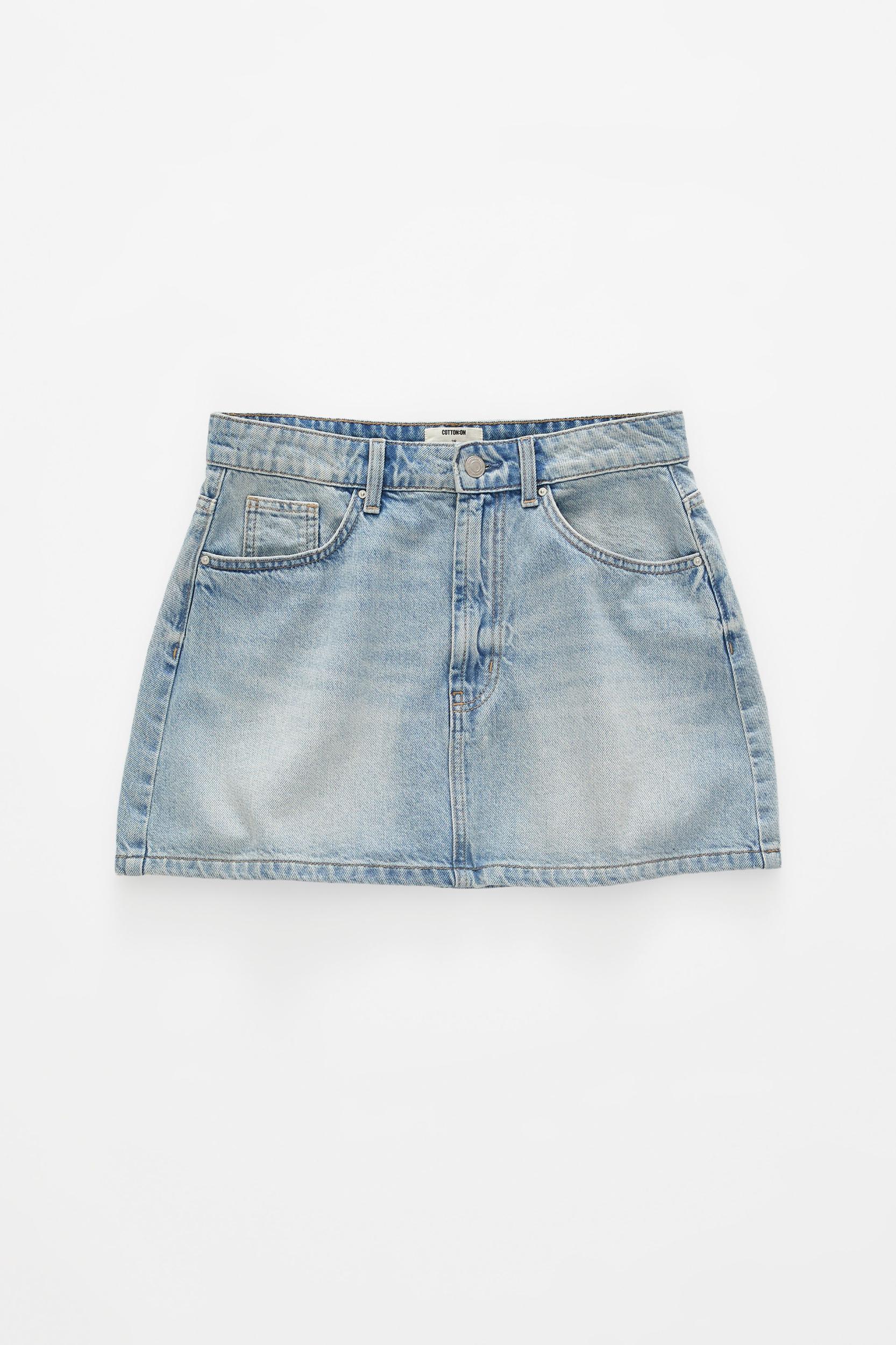 Original Denim Mini Skirt Product Image