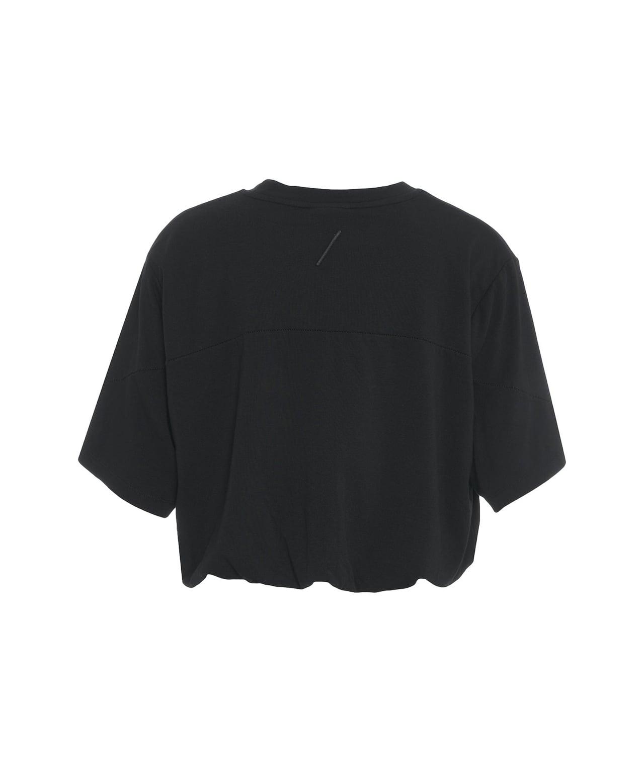 T-shirt with gathered hem Product Image