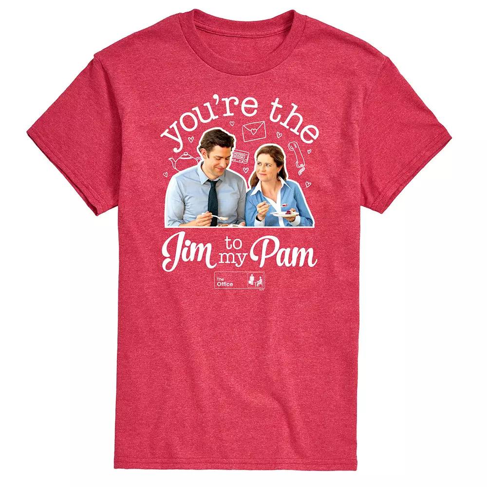 Men's The Office Jim To My Pam Tee,  Product Image