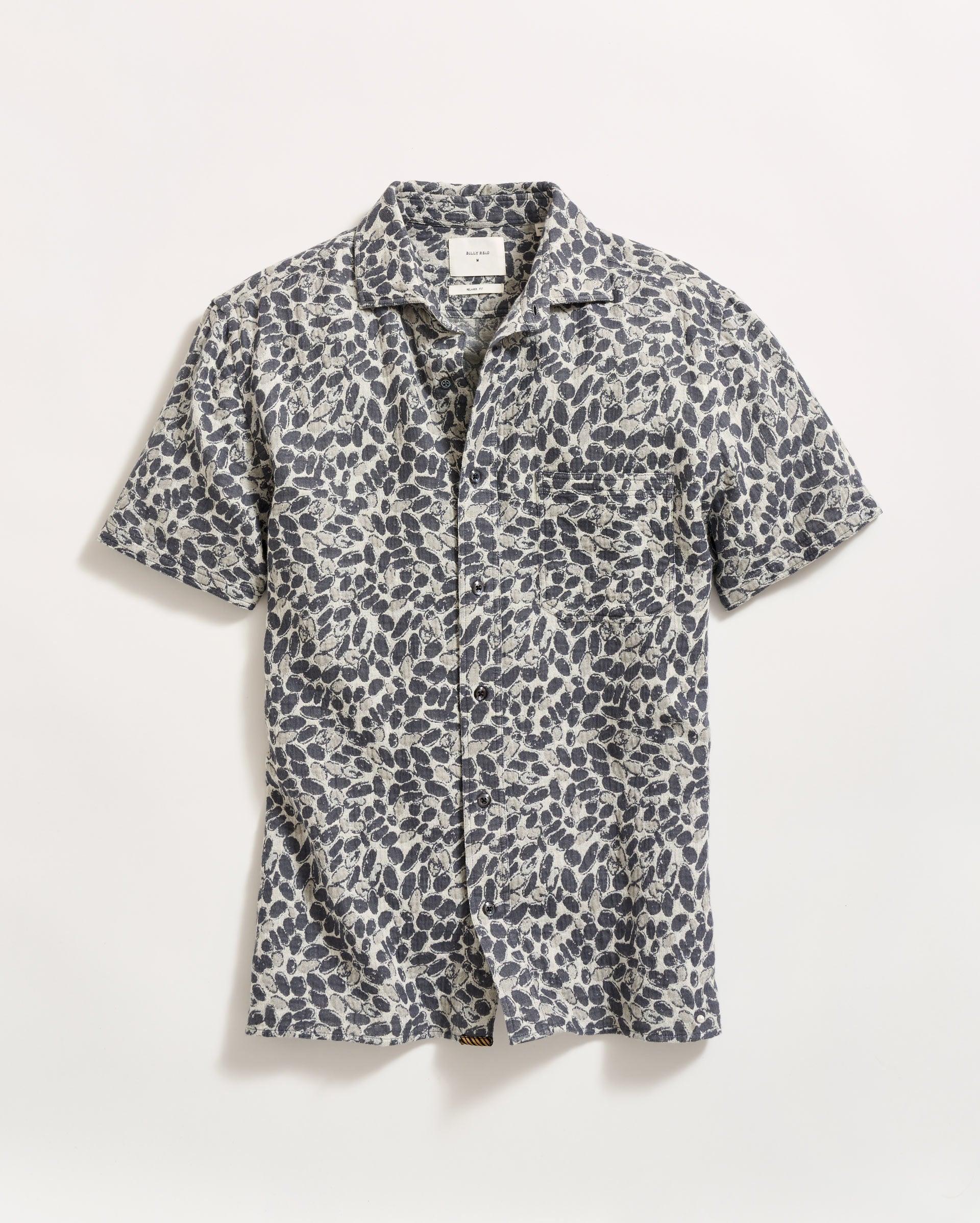 Short Sleeve Pebble Jacquard Treme Shirt -  Product Image