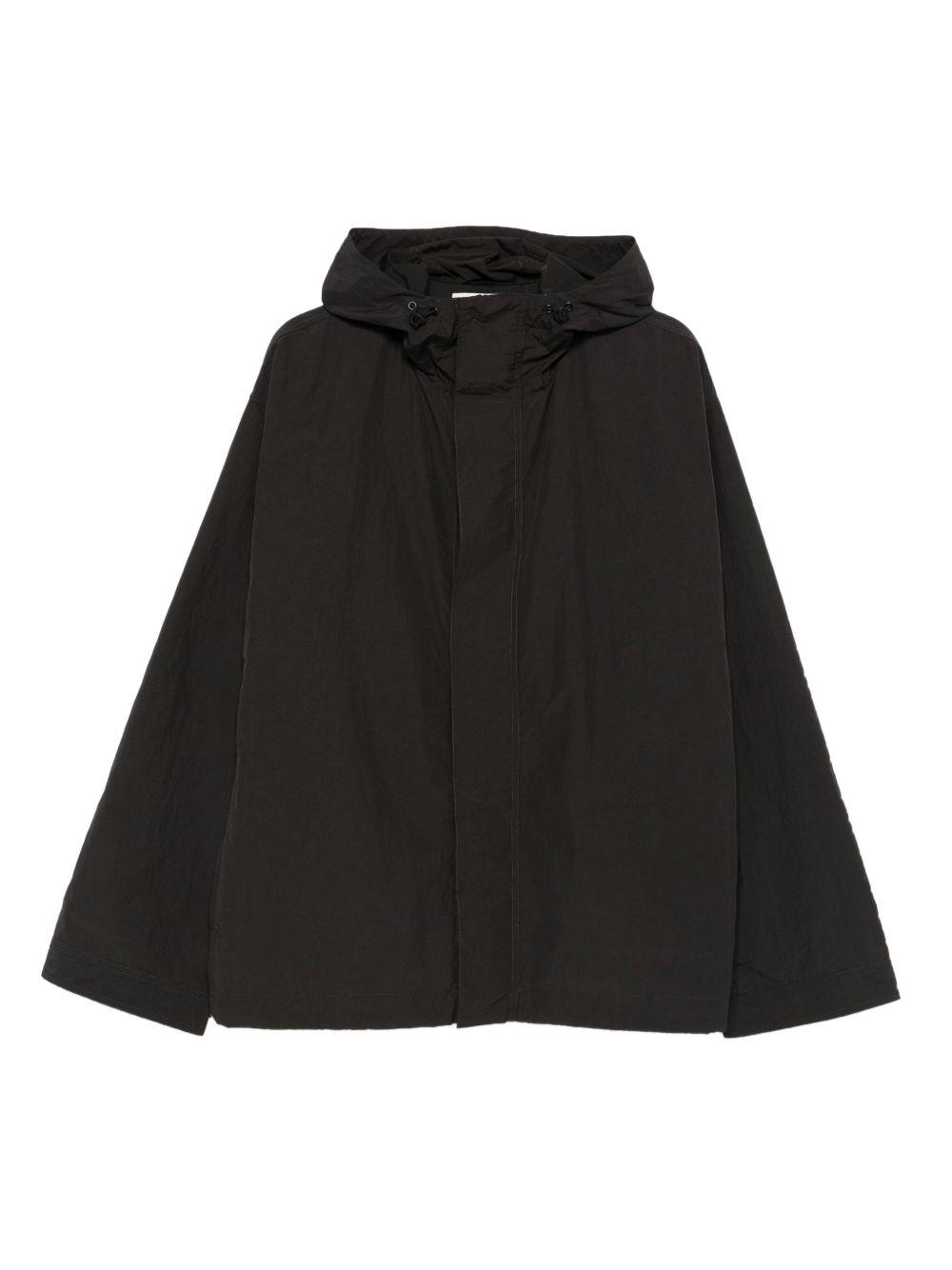 hooded windbreaker jacket Product Image