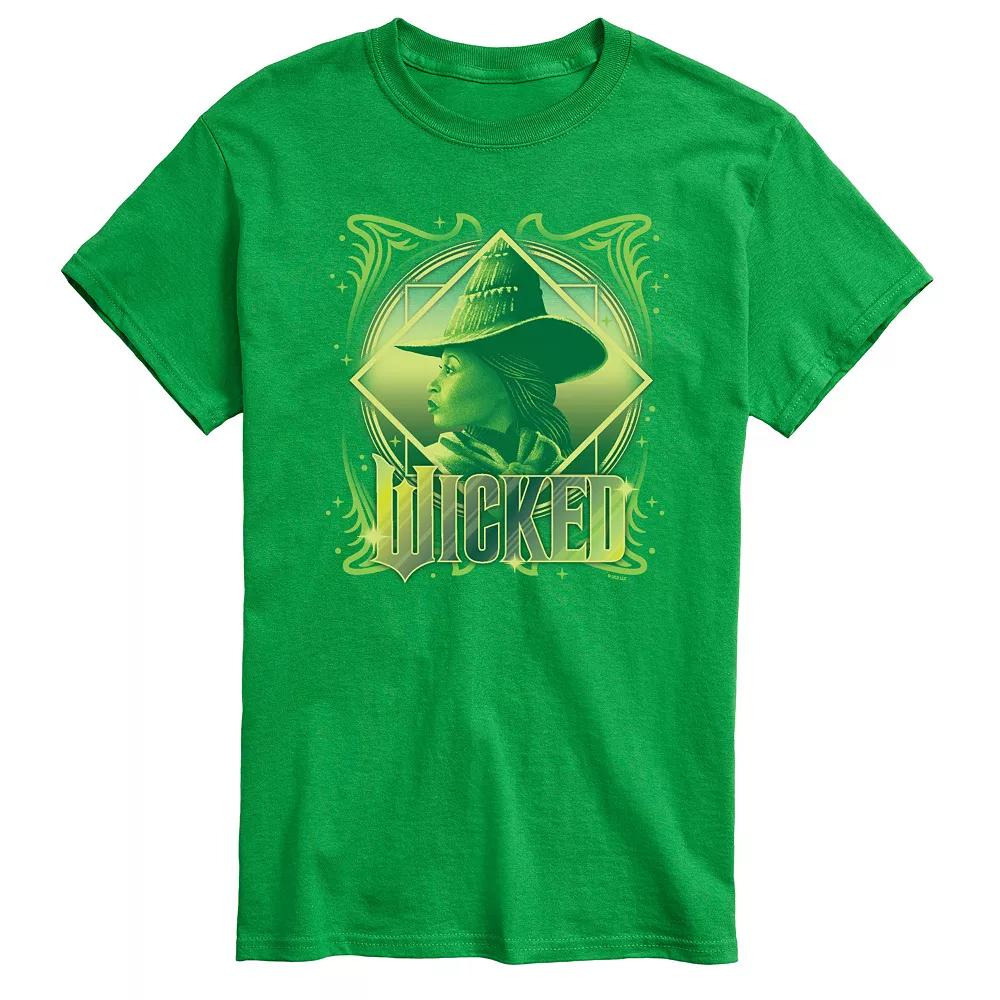 Men's Wicked Elphaba Portrait Graphic Tee,  Product Image