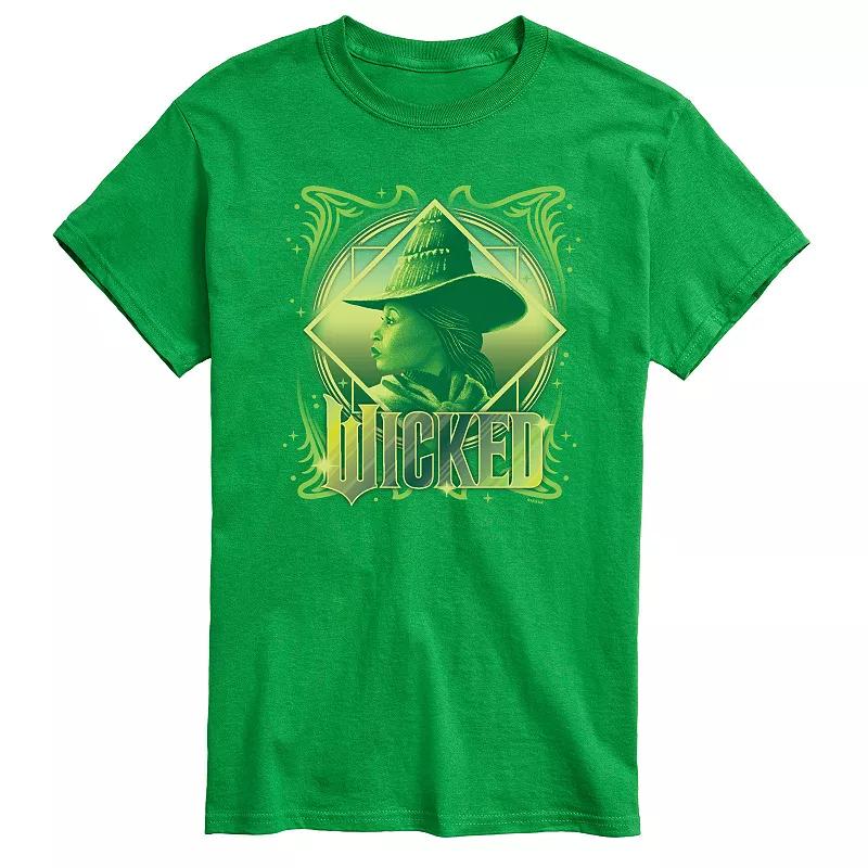 Men's Wicked Elphaba Portrait Graphic Tee,  Product Image