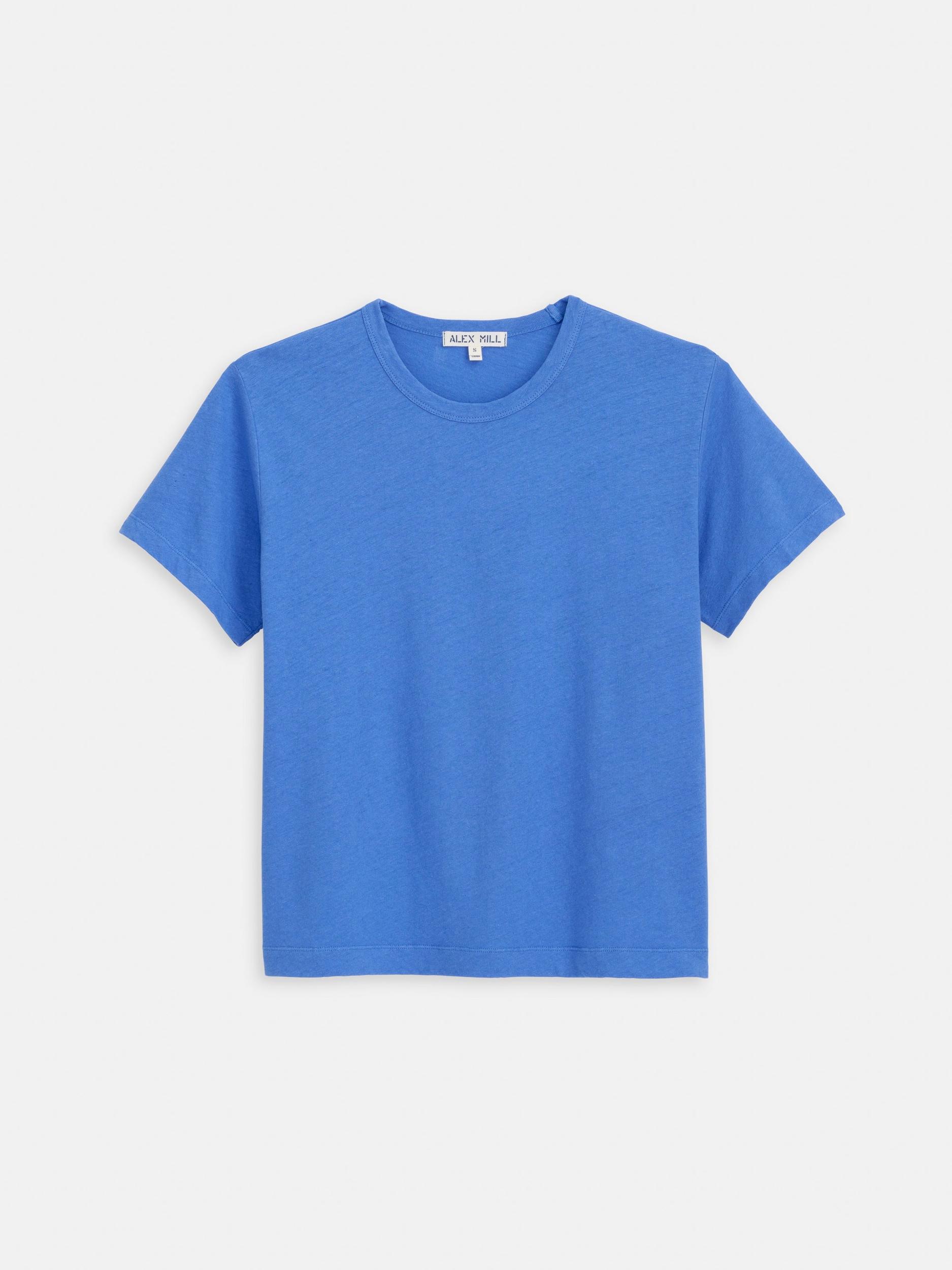 Garcon Tee In Linen Cotton Product Image