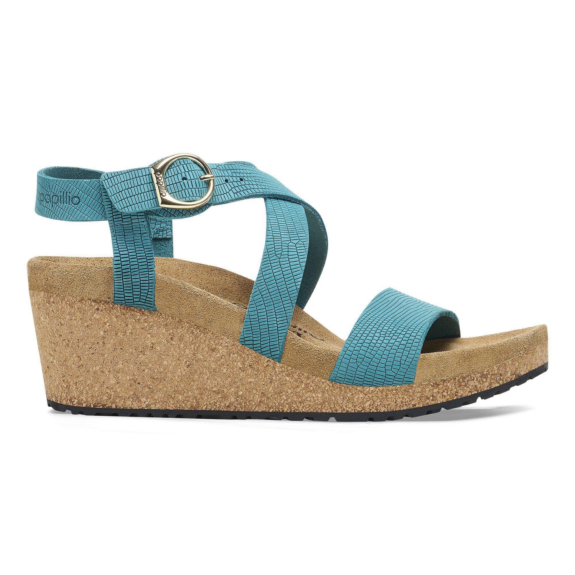 Sibyl Ring-Buckle Nubuck Leather Embossed Product Image