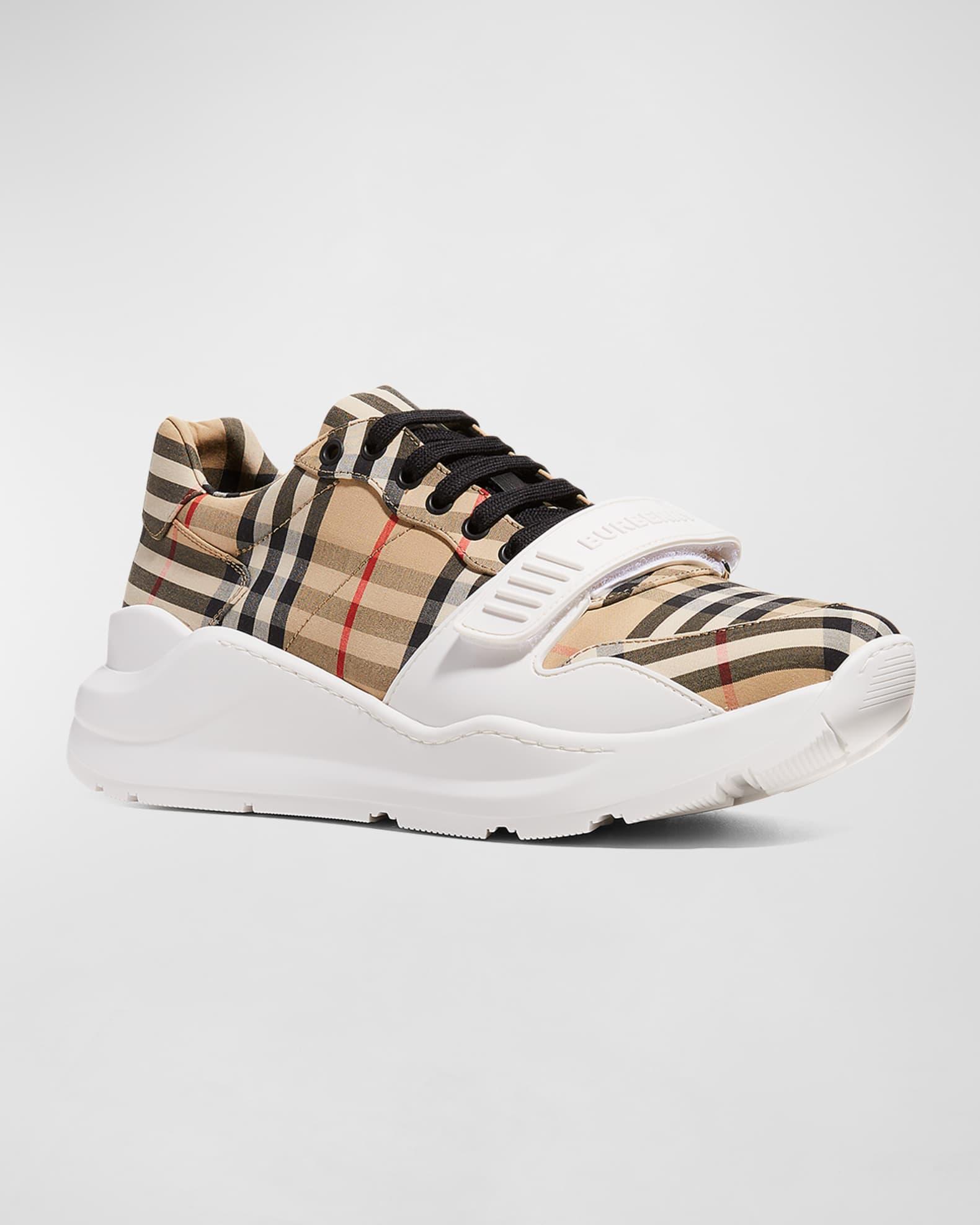 Men's Regis Check Trainer Sneakers Product Image