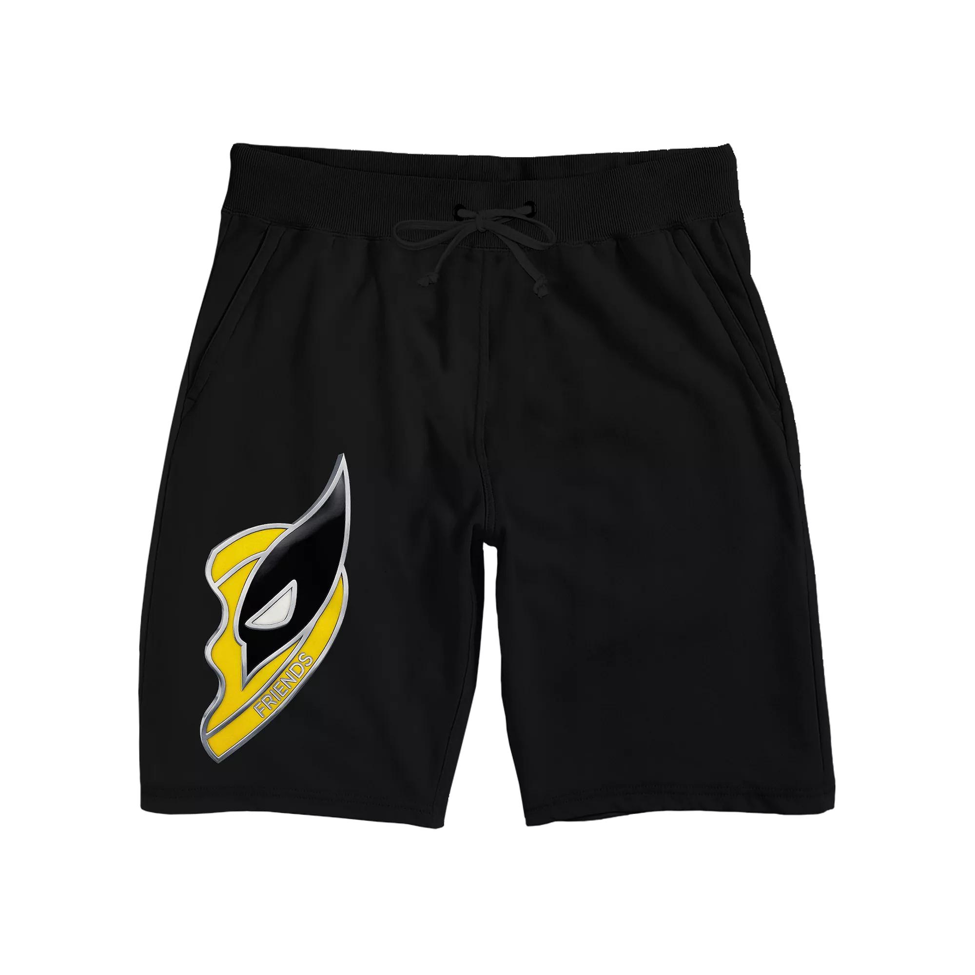 Men's Deadpool 3 Wolverine Pajama Shorts,  Product Image