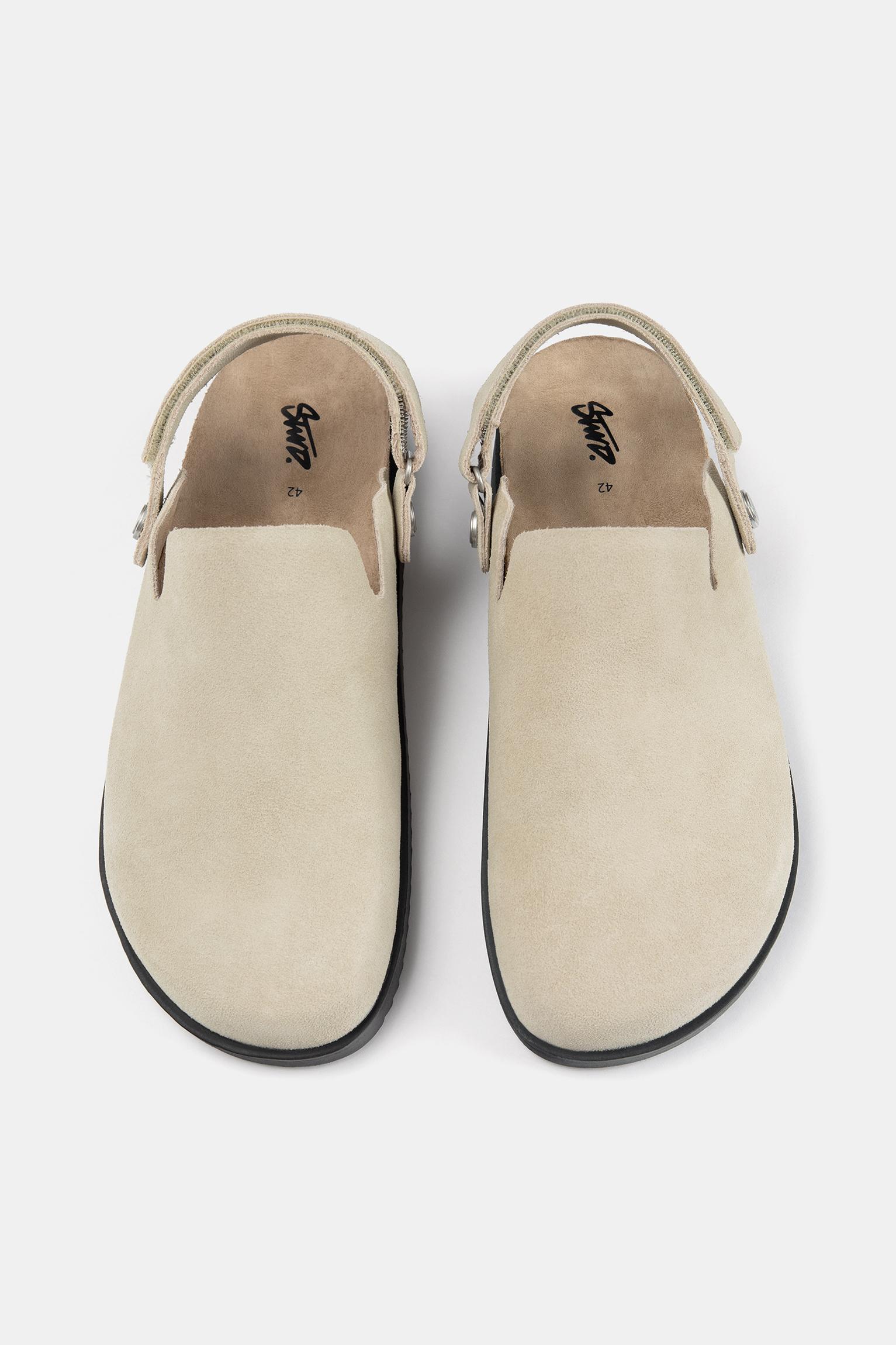 Multi-position strap leather clogs Product Image