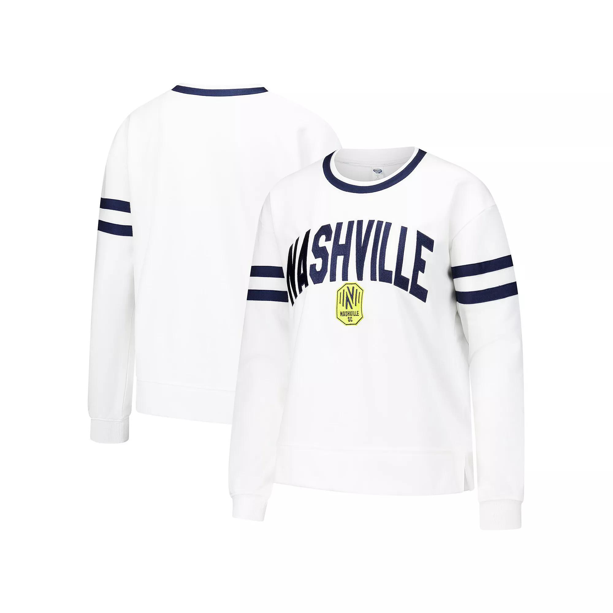 Women's Concepts Sport White Nashville SC Borough Long Sleeve T-Shirt,  Product Image