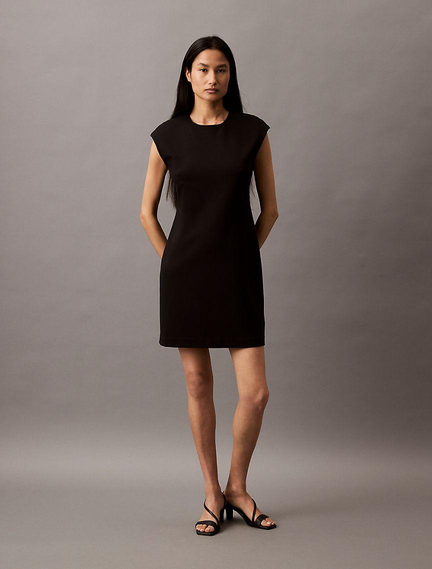 Ponte Knit Bodycon Dress Product Image