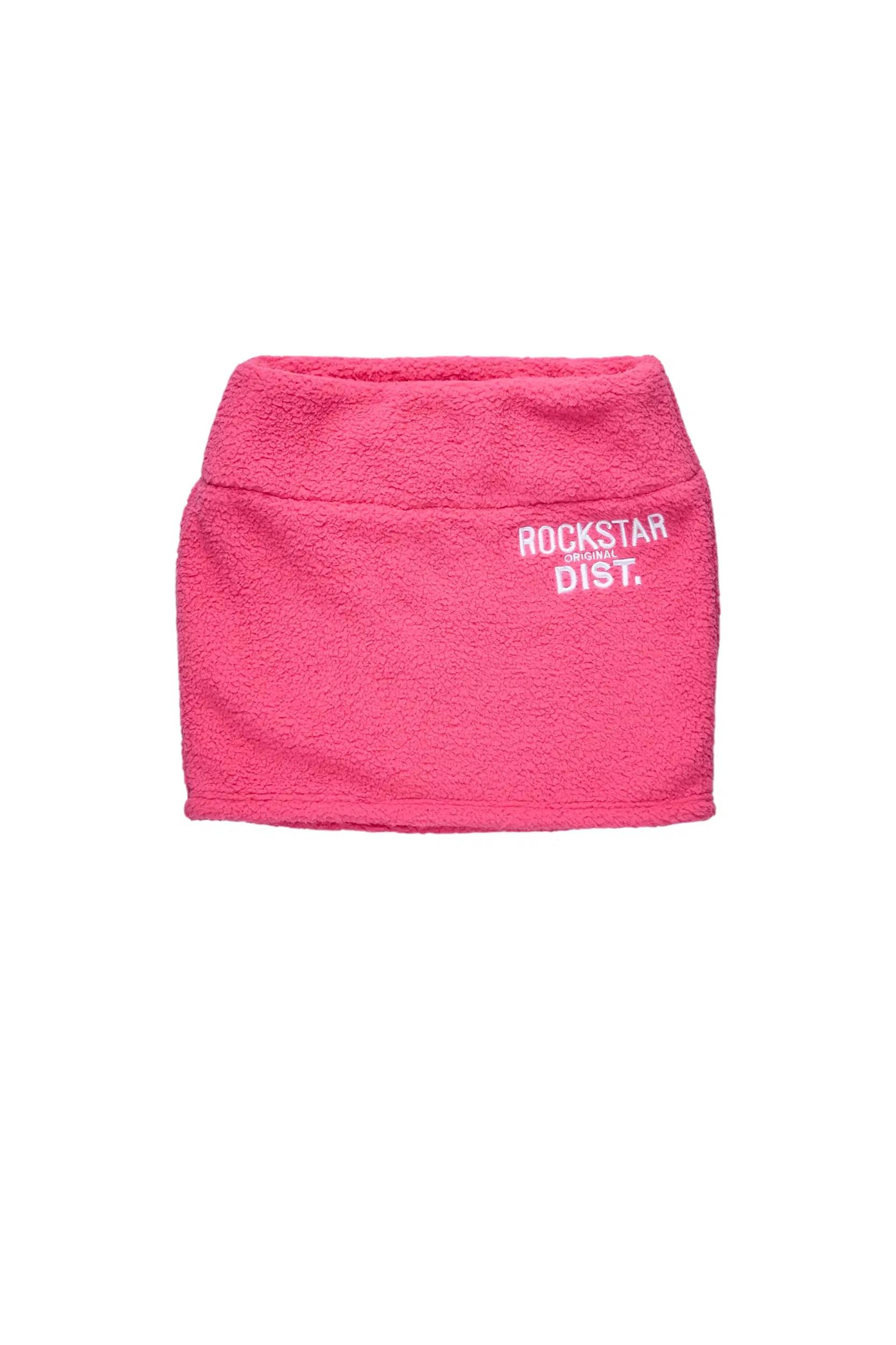 Kimani Hot Pink Sherpa Jacket Female Product Image