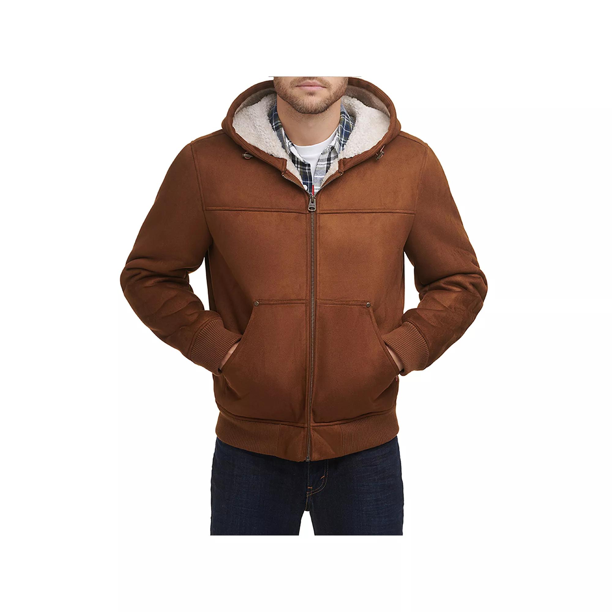 Men's Levi's® Faux Shearling Sherpa Lined Hooded Jacket,  Product Image