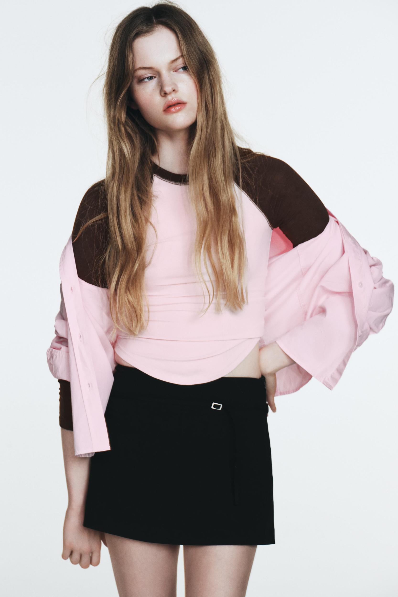 BELTED SKORT Product Image