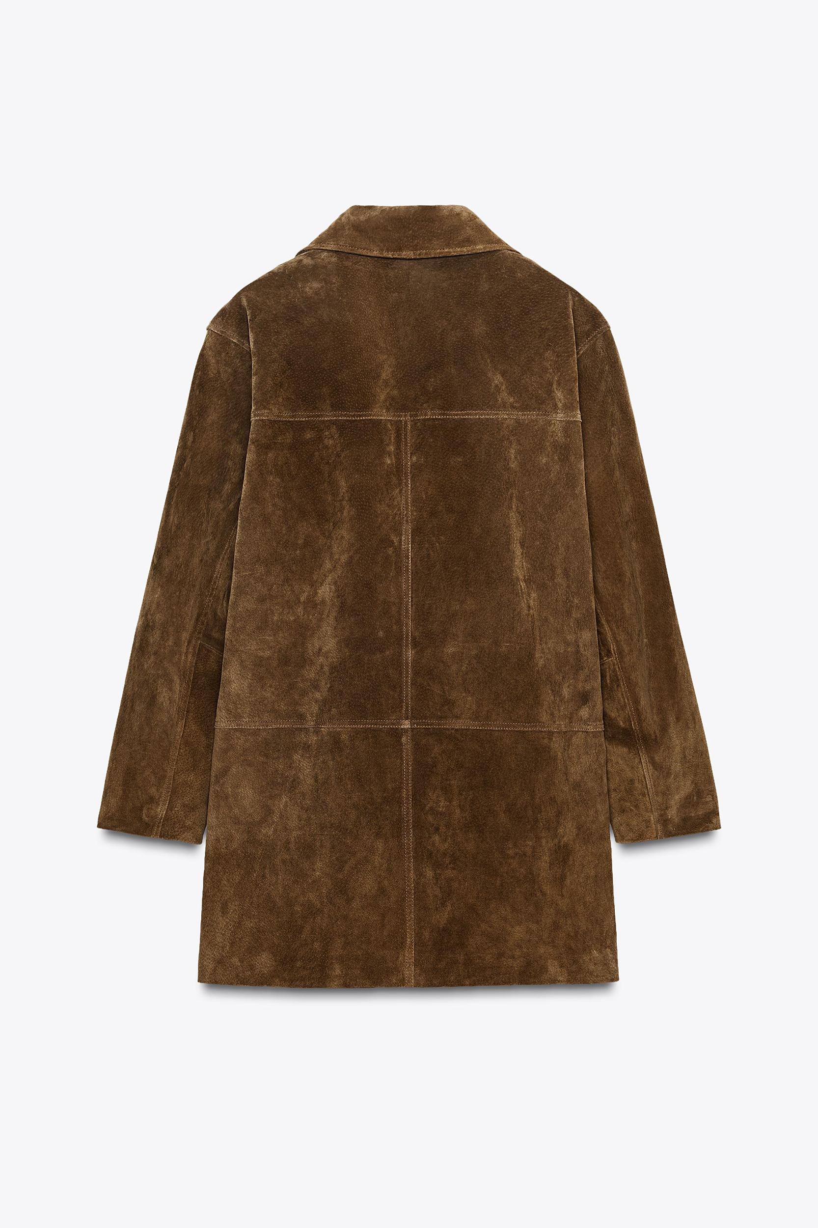 100% LEATHER LONG JACKET Product Image