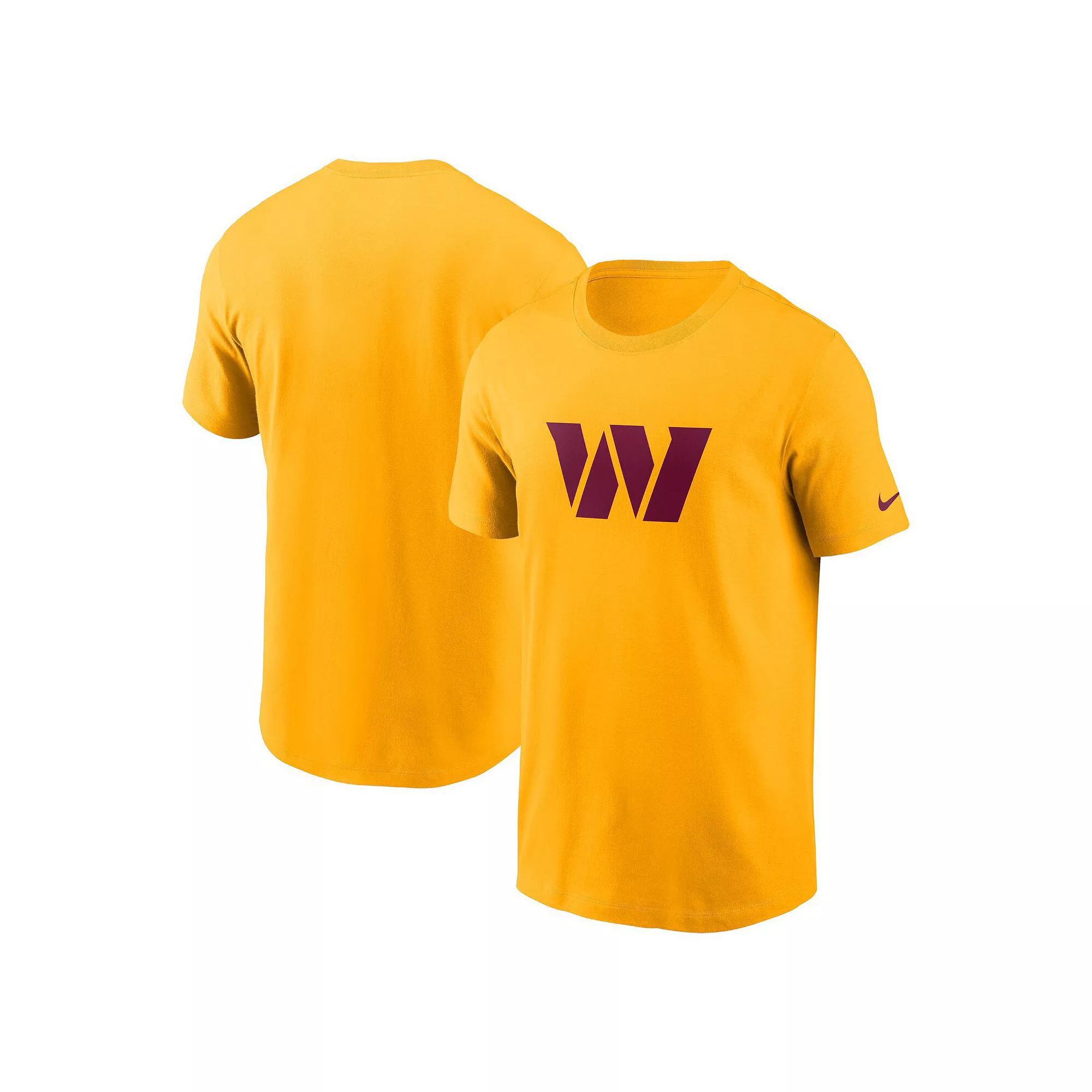 Men's Nike Gold Washington Commanders Primary Logo T-Shirt,  Product Image