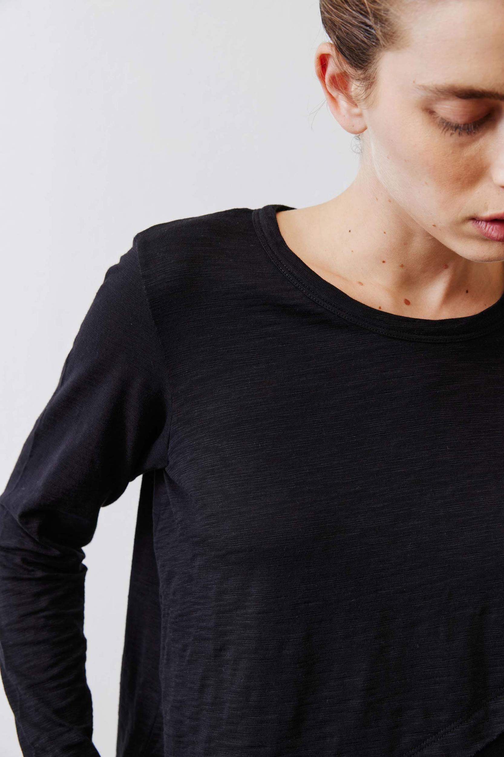 Inner Glow Asymmetric Long Sleeve Top Product Image