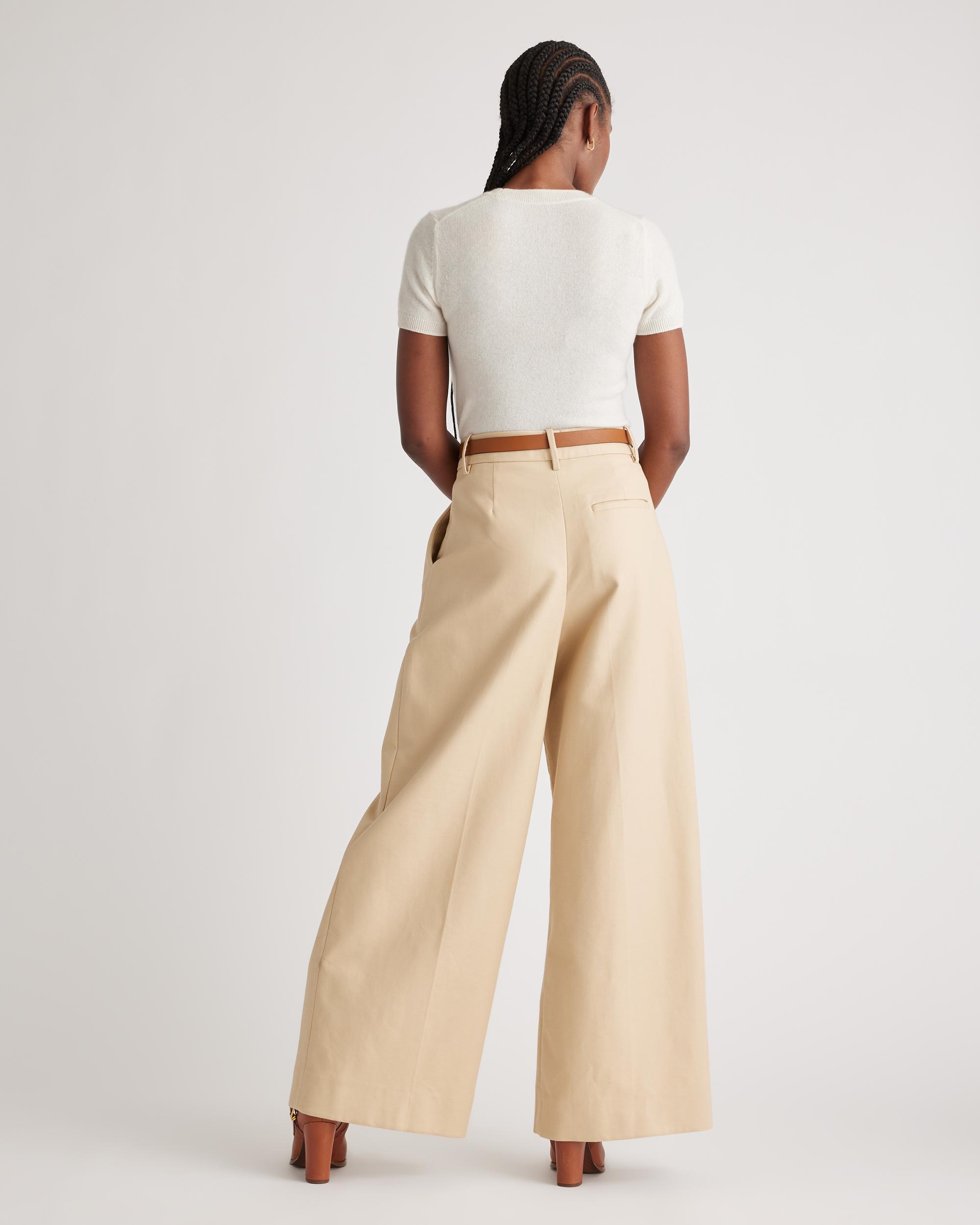 Quince | Women's Mongolian Cashmere T-Shirt Size XL Product Image