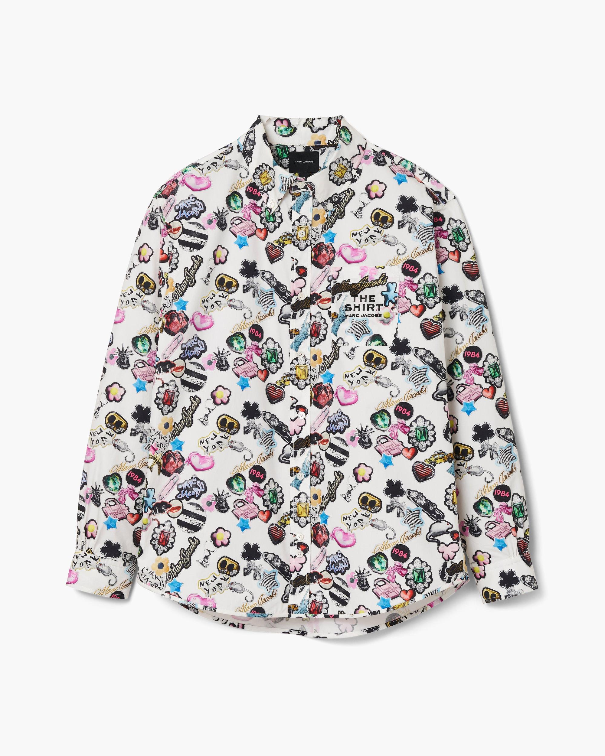 The Sticker Print Shirt Product Image