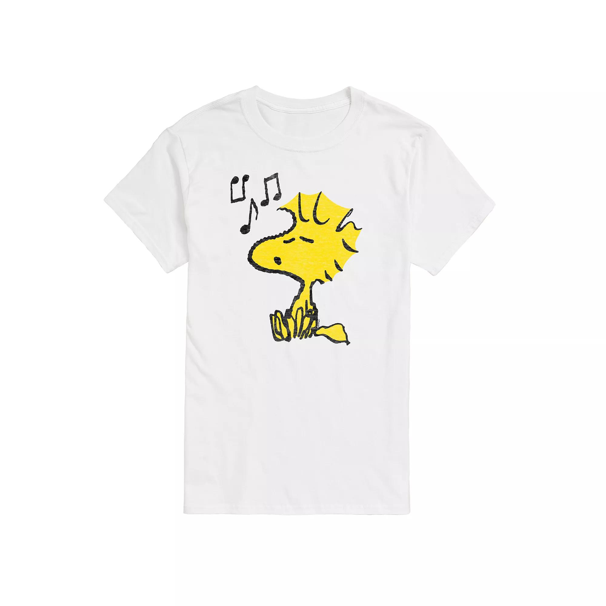 Men's Peanuts Woodstock Singing Graphic Tee,  Product Image