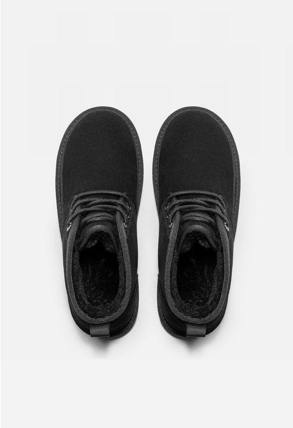 Men's Suede Fur Snow Boots Product Image