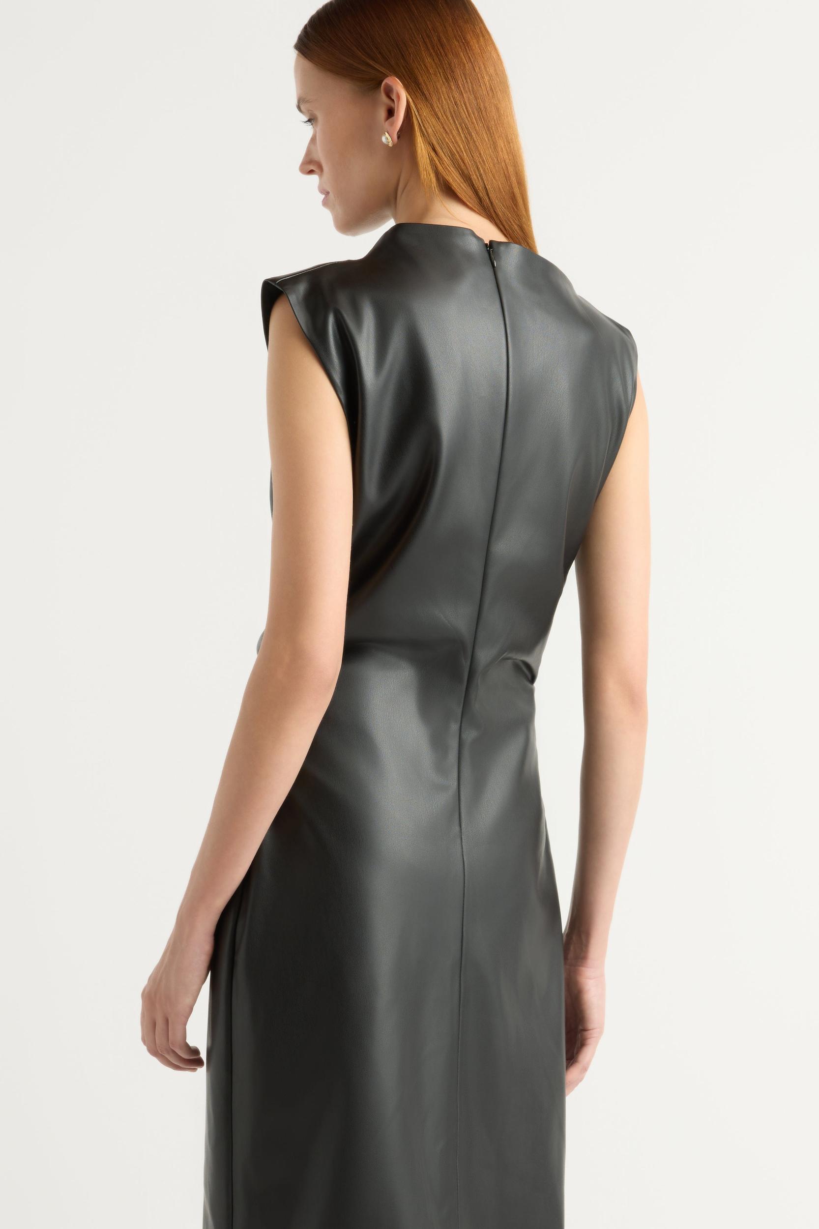 Channing Vegan Leather Dress Product Image