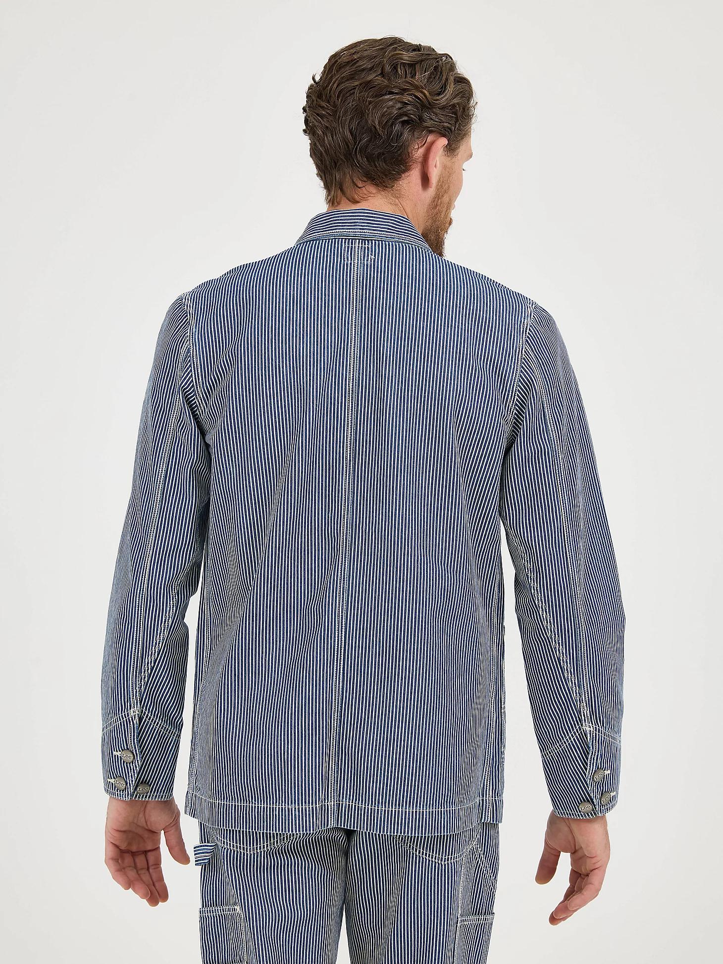 Men's Railroad Stripe Workwear Chore Coat | Men's Jackets & Outerwear | Lee® Product Image