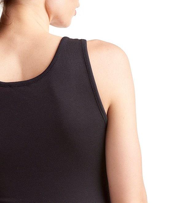 Splendid Zuma Ribbed Knit Scoop Neck Tank Top Product Image
