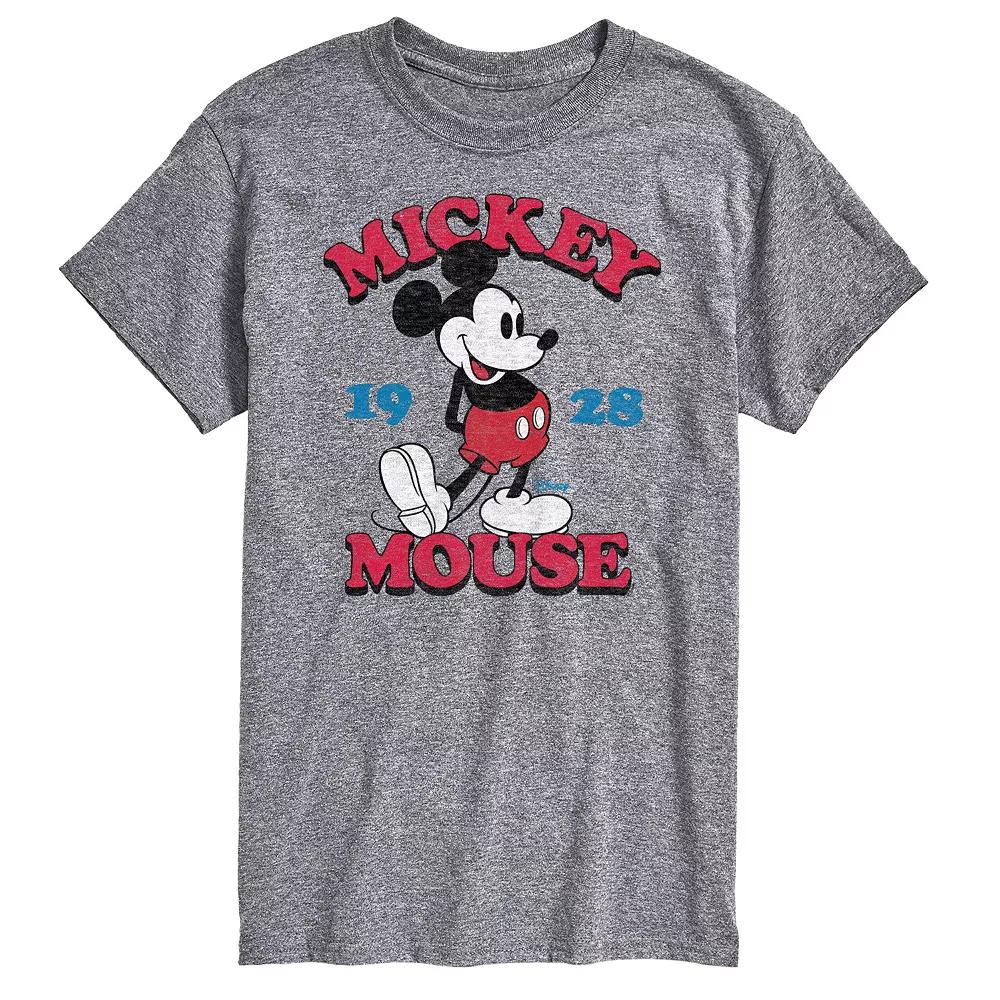 Big & Tall Mickey Mouse 28 Vintage Tee, Men's,  Product Image