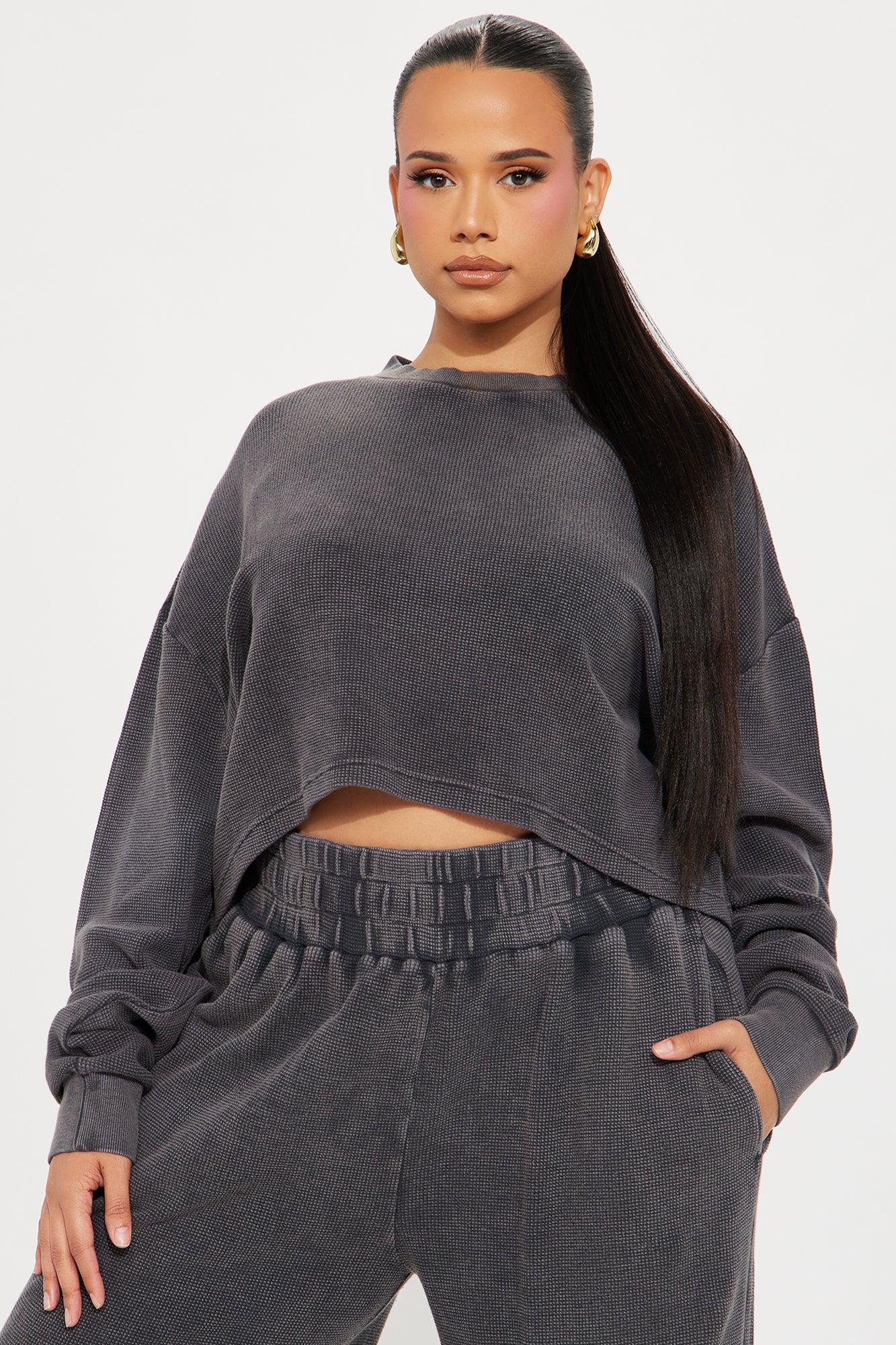 Taylor Chill Out Pant Set - Charcoal Product Image