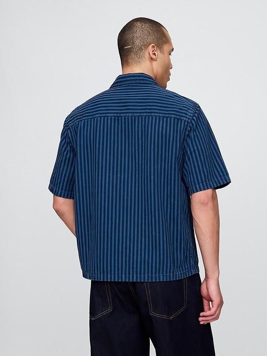 Denim Stripe Shirt Product Image