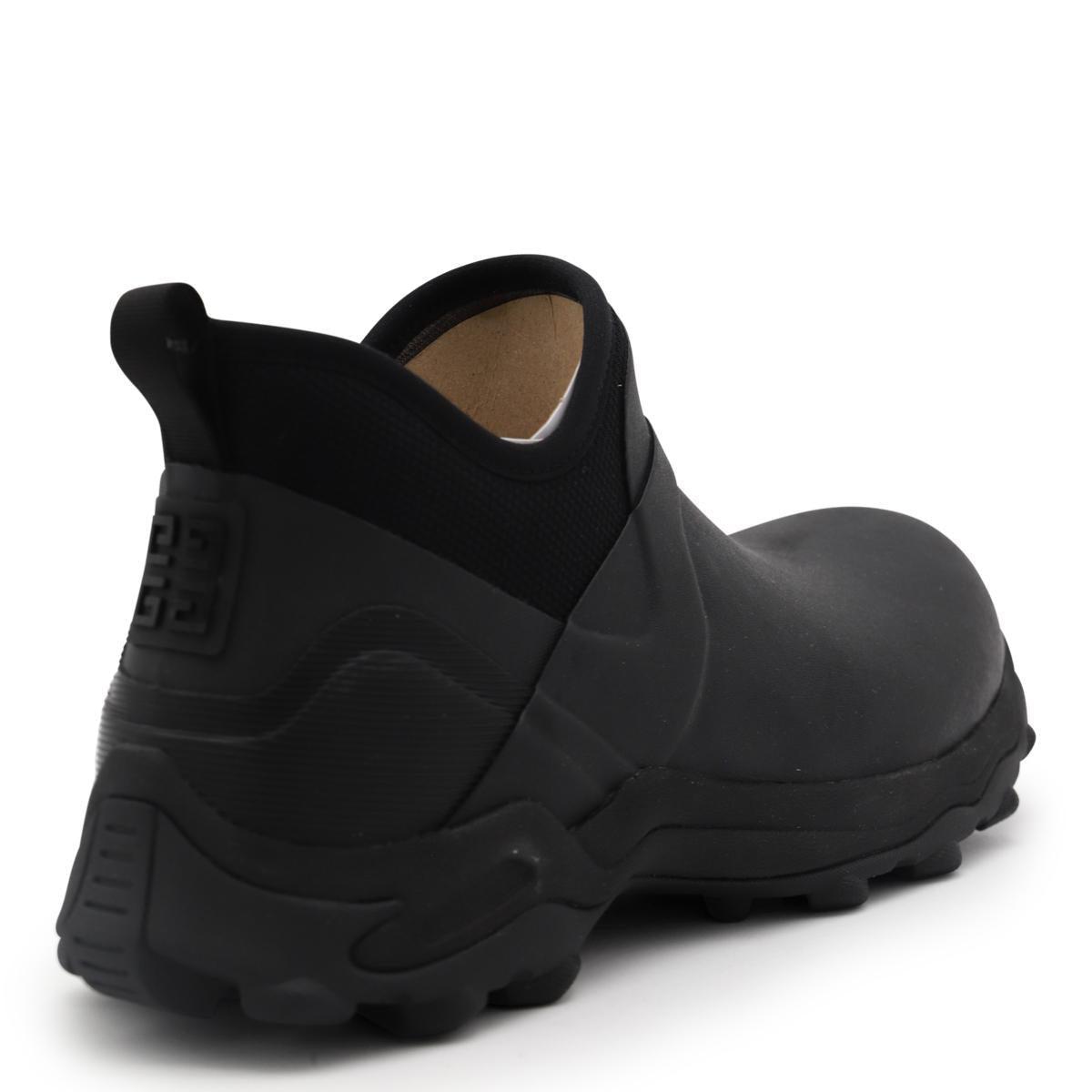 GIVENCHY Bogs Chelsea Boots In Rubber And Neoprene In Black Product Image