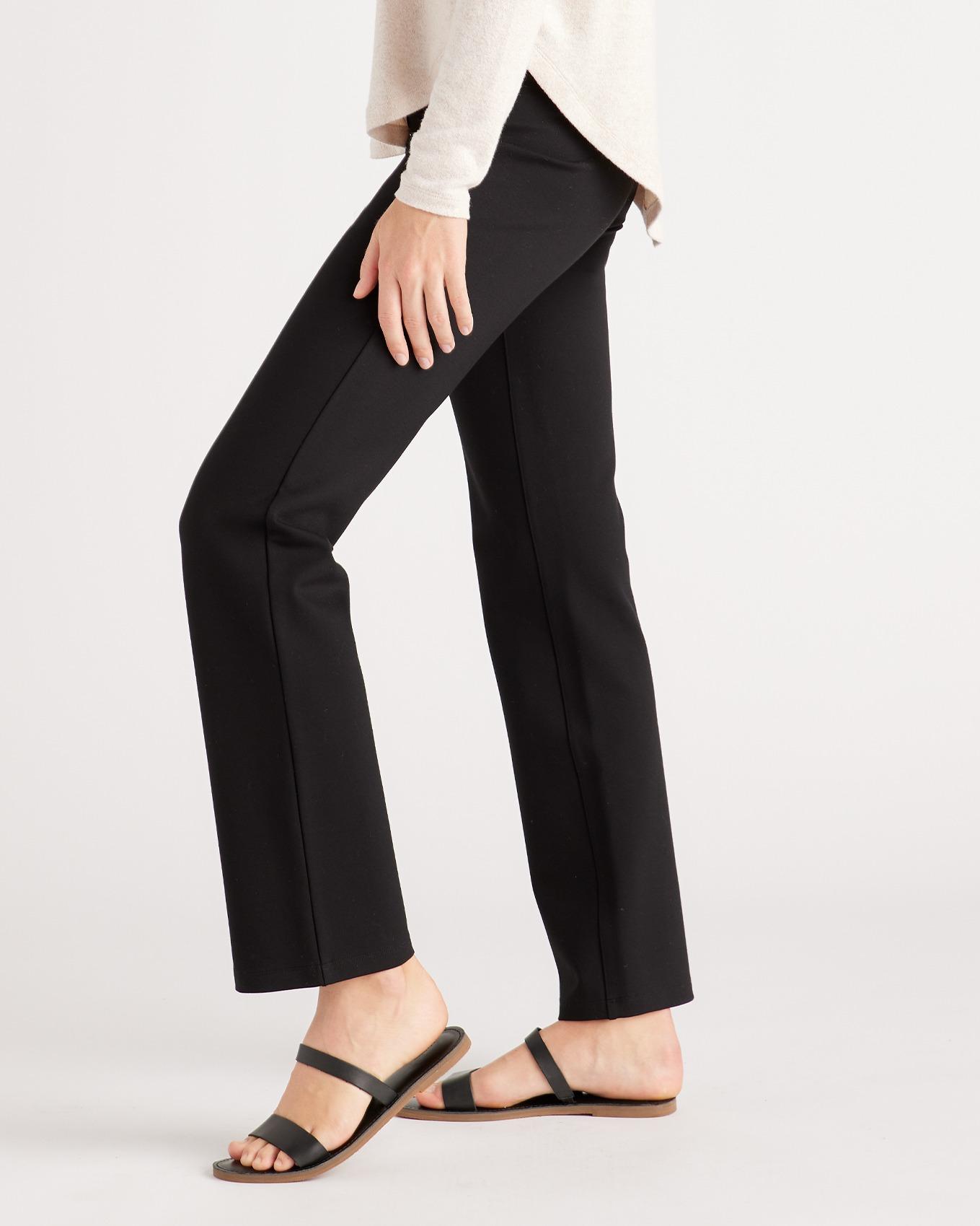 Quince | Women's Ultra-Stretch Ponte Straight Leg Pants Tall Size XS, Rayon Product Image
