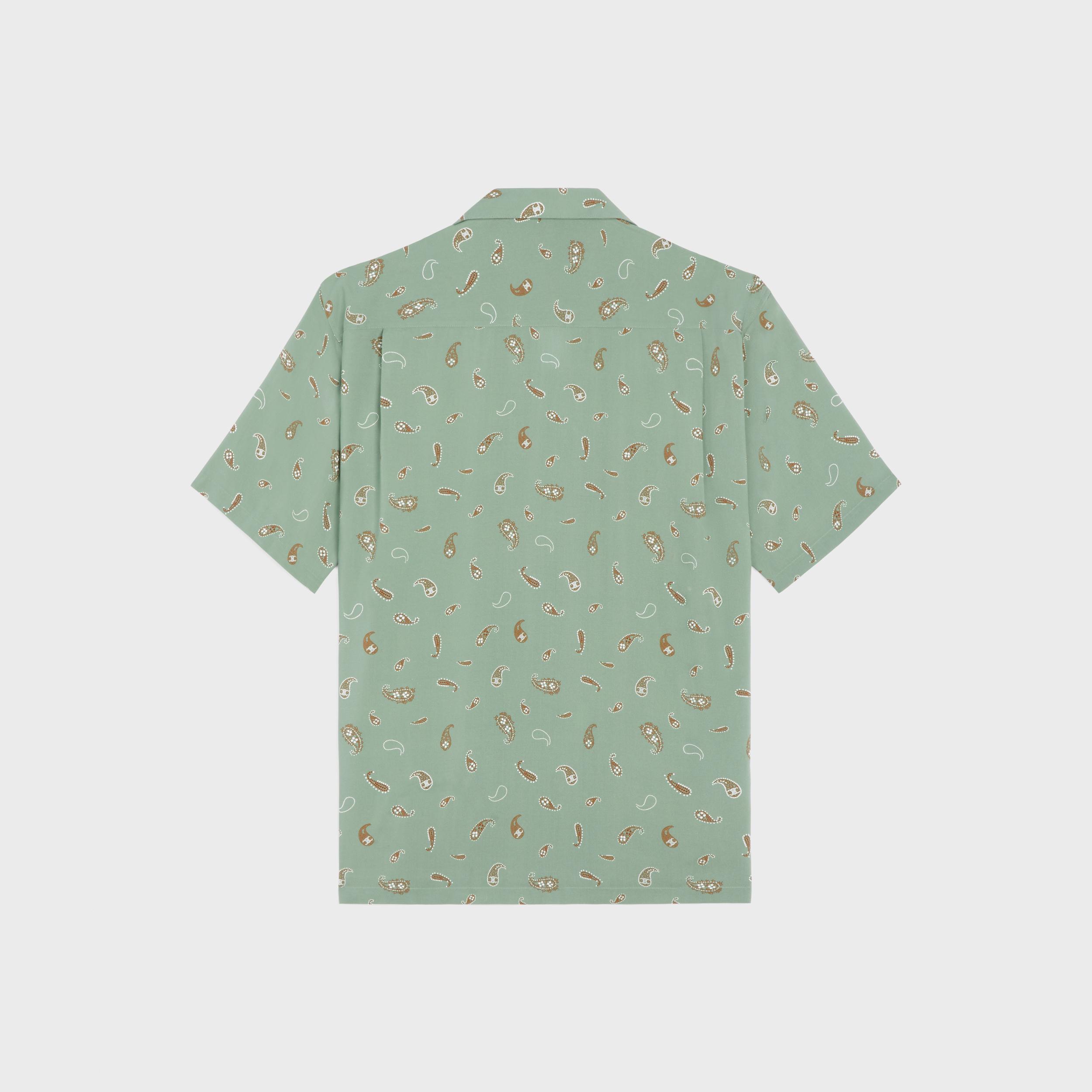 bowling shirt IN PAISLEY PRINT VISCOSE Product Image