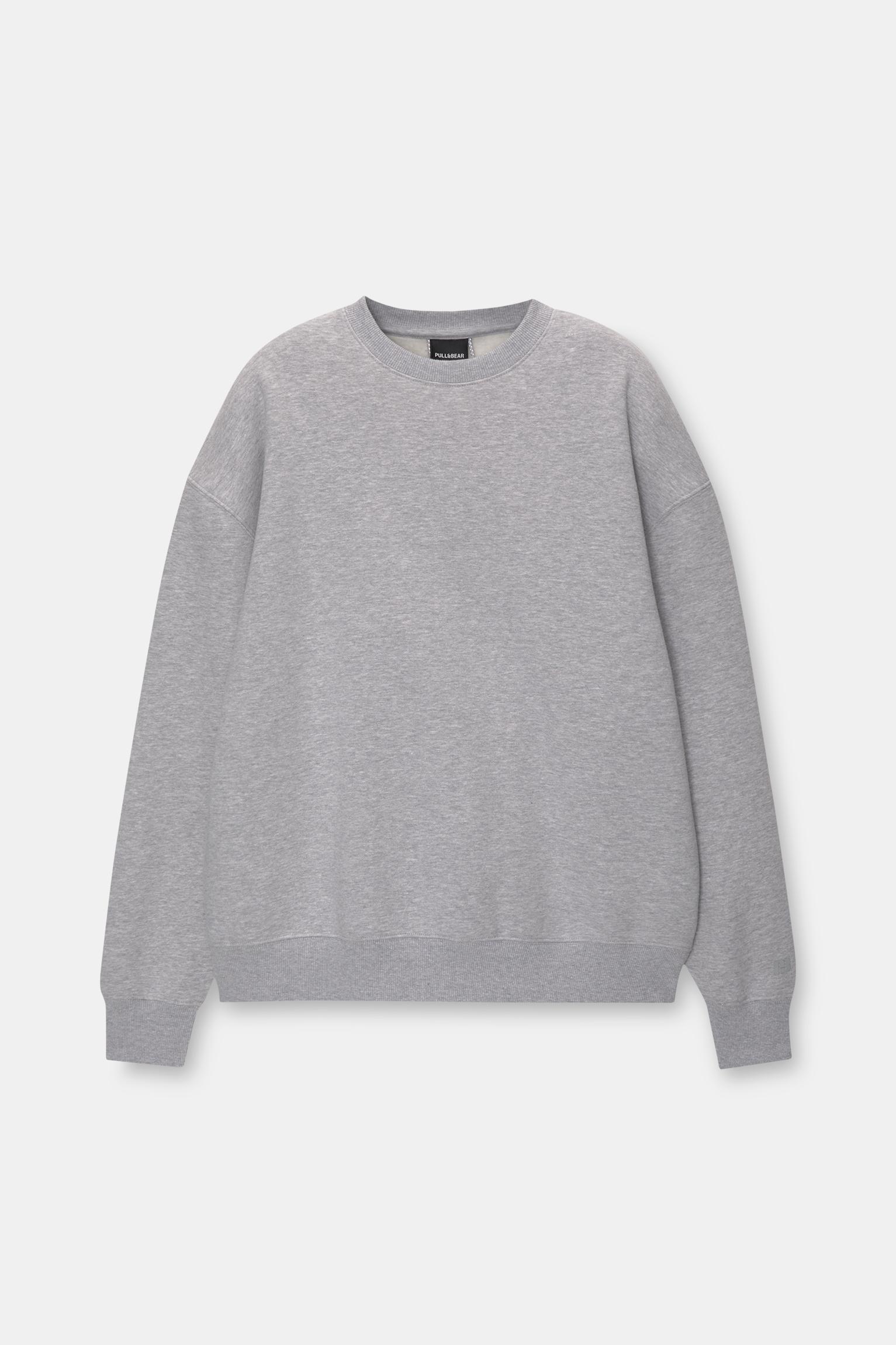 Basic crew neck sweatshirt Product Image