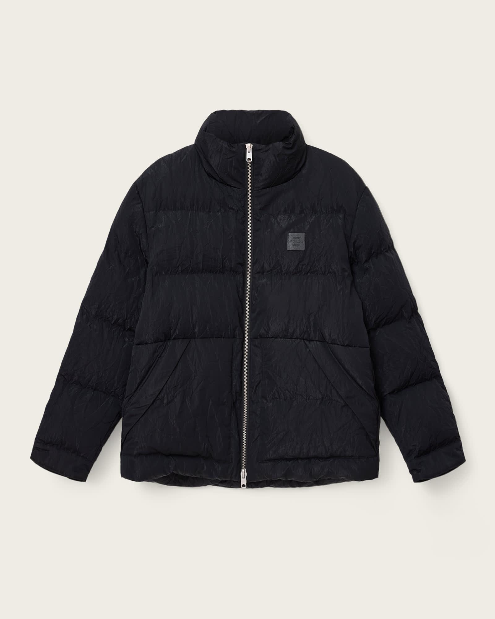 Pulse Quilted Puffer Jacket Black | ALLSAINTS US Product Image