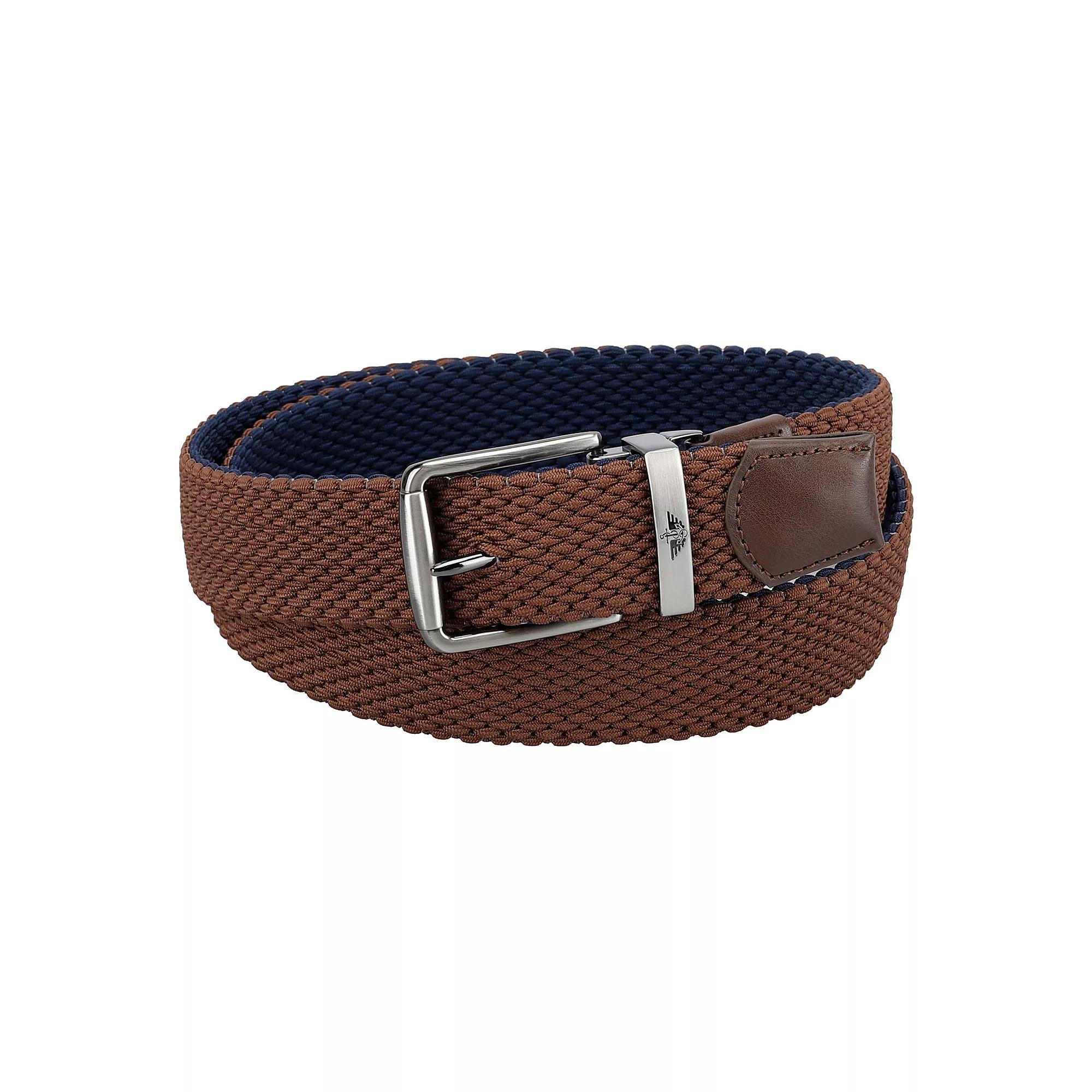 Men's Dockers® 2-in-1 Reversible Stretch Braided Web Belt,  Product Image