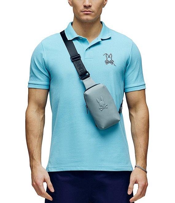 Psycho Bunny Cyrus Pique Short Sleeve Polo Shirt Product Image