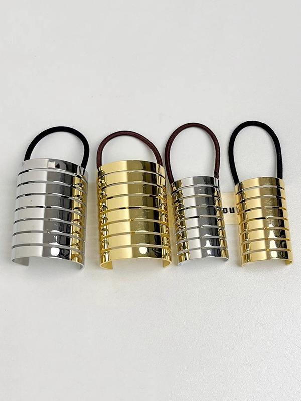 Geometric Shiny Hair Accessories Hairtie Product Image