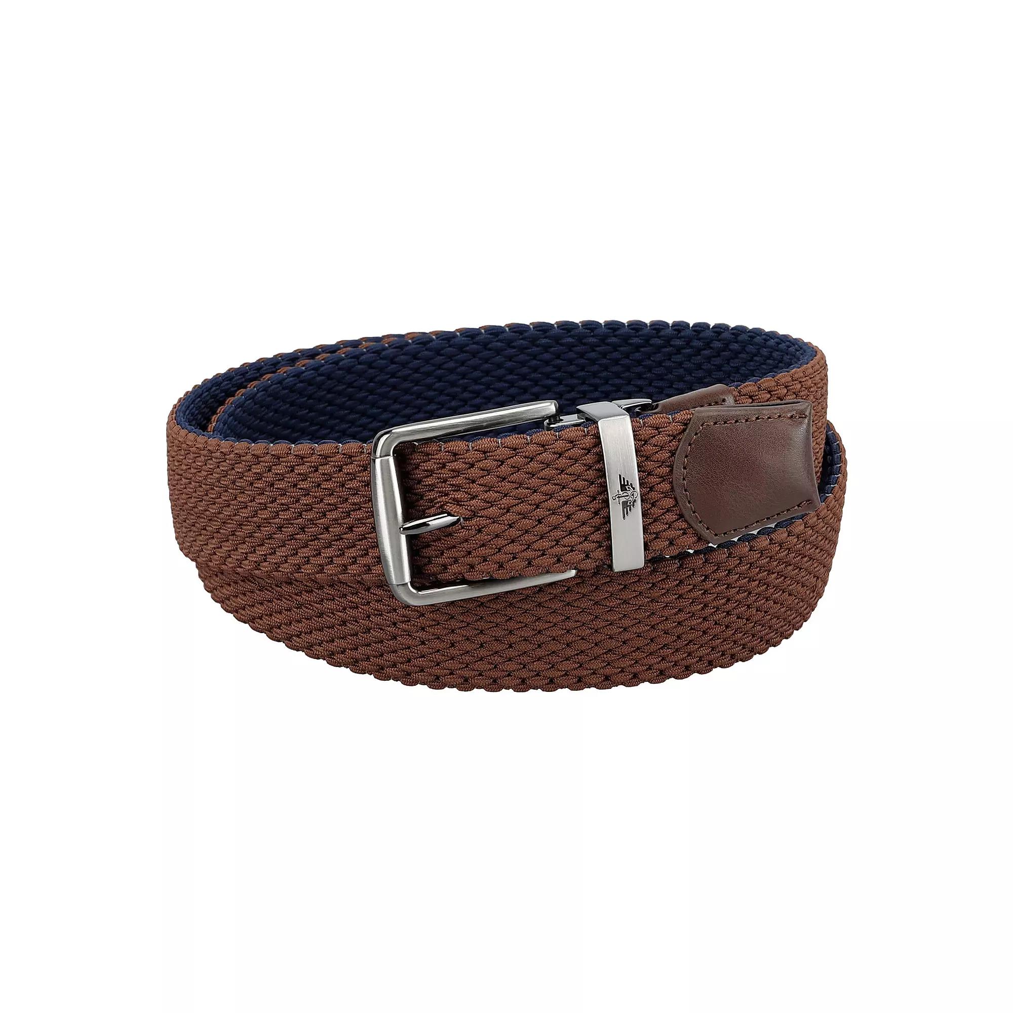 Men's Dockers® 2-in-1 Reversible Stretch Braided Web Belt,  Product Image