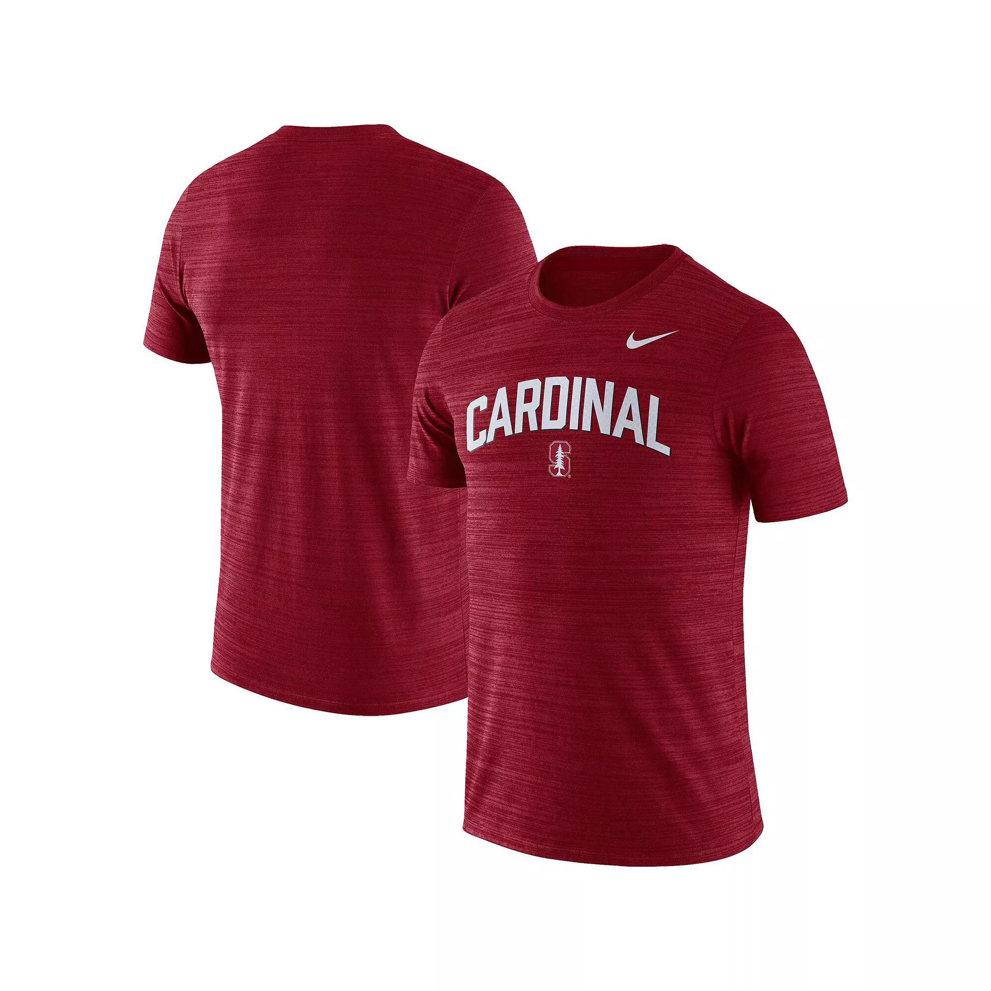 Men's Nike Cardinal Stanford Cardinal Game Day Sideline Velocity Performance T-Shirt,  Product Image