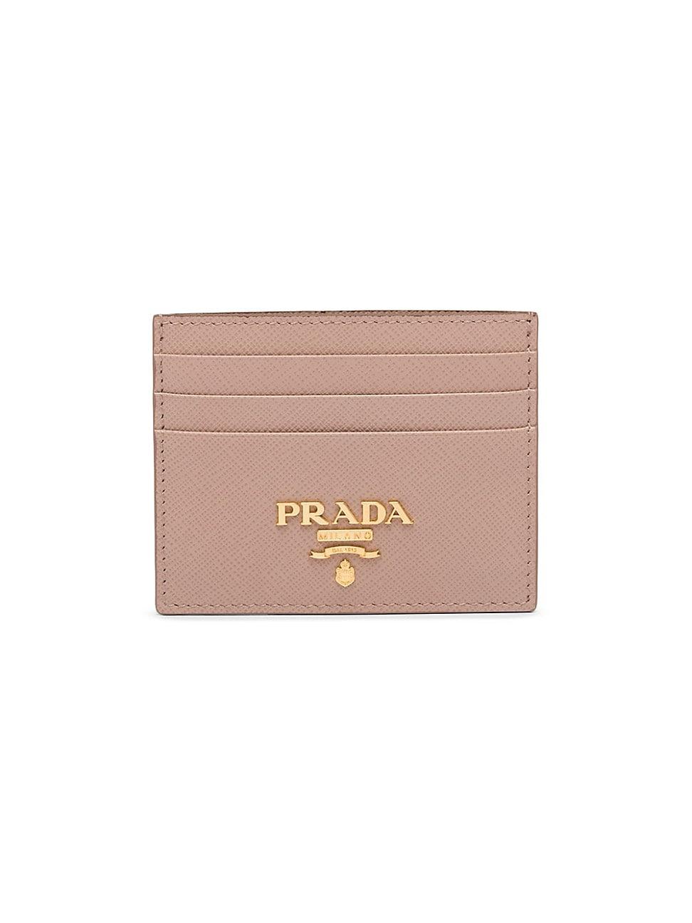 Logo Leather Card Holder Product Image