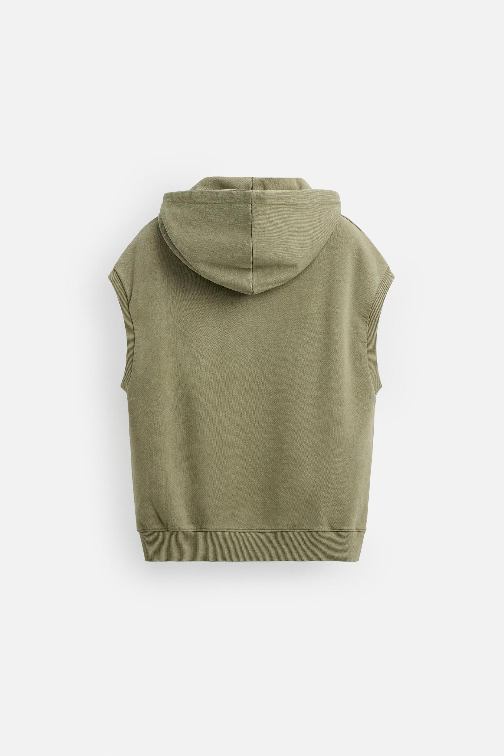 WASHED HOODIE SWEATSHIRT Product Image