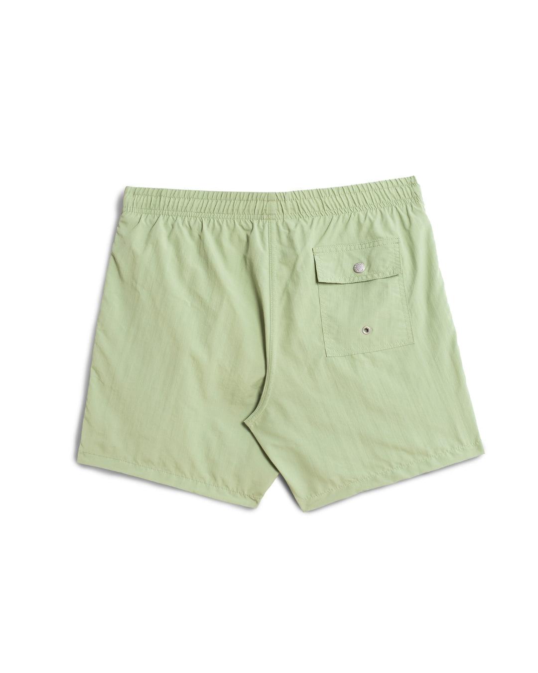 Solid Moss Swim Trunk Product Image
