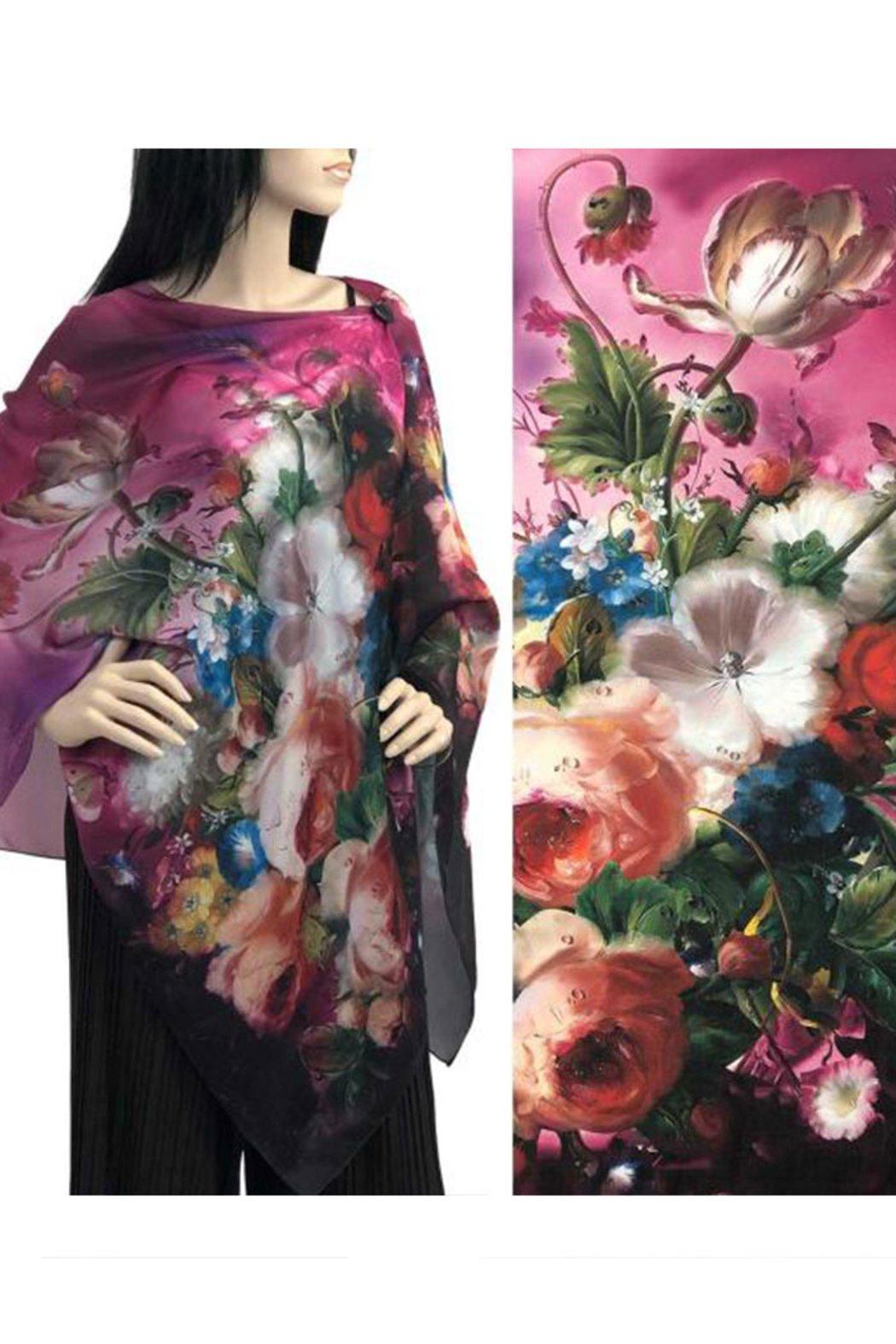 Satin Charmeuse Button Shawls Product Image