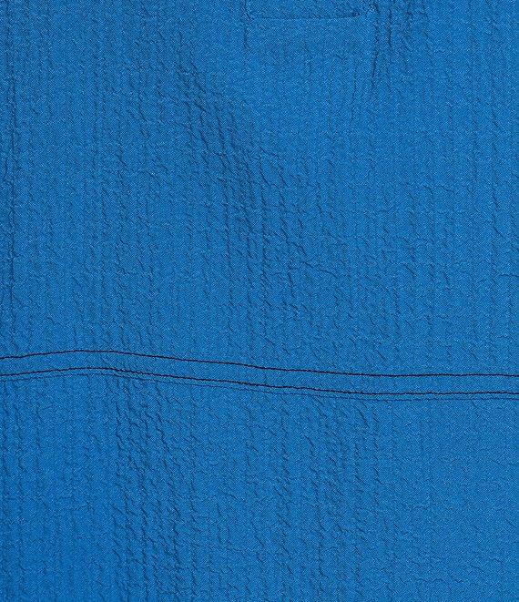 Ali Miles Woven Point Collar 3/4 Sleeve Top Product Image