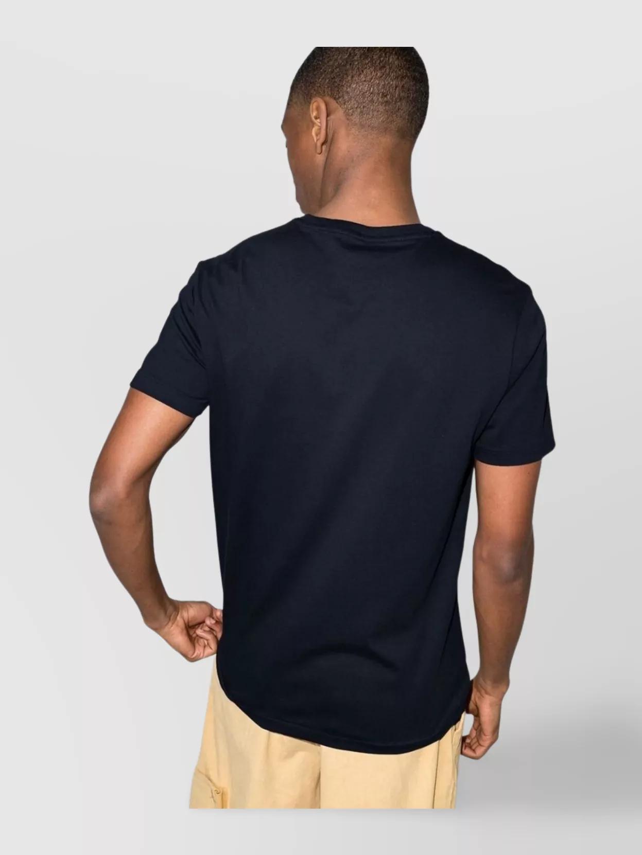 POLO RALPH LAUREN Slim-fit Logo-embroidered Cotton-jersey T-shirt In Navy Product Image