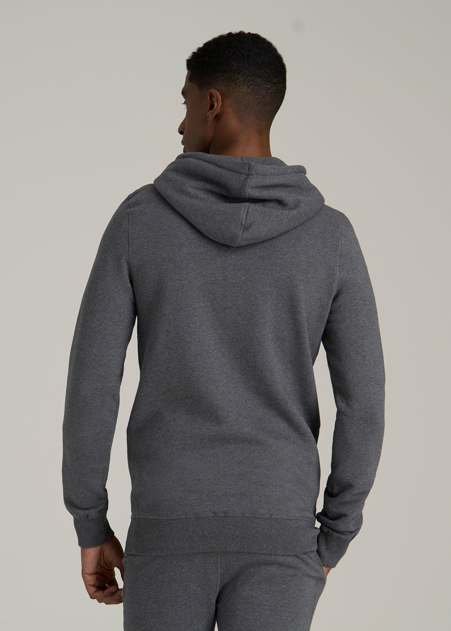 Wearever 2.0 Fleece Hoodie for Tall Men in Charcoal Mix Male Product Image