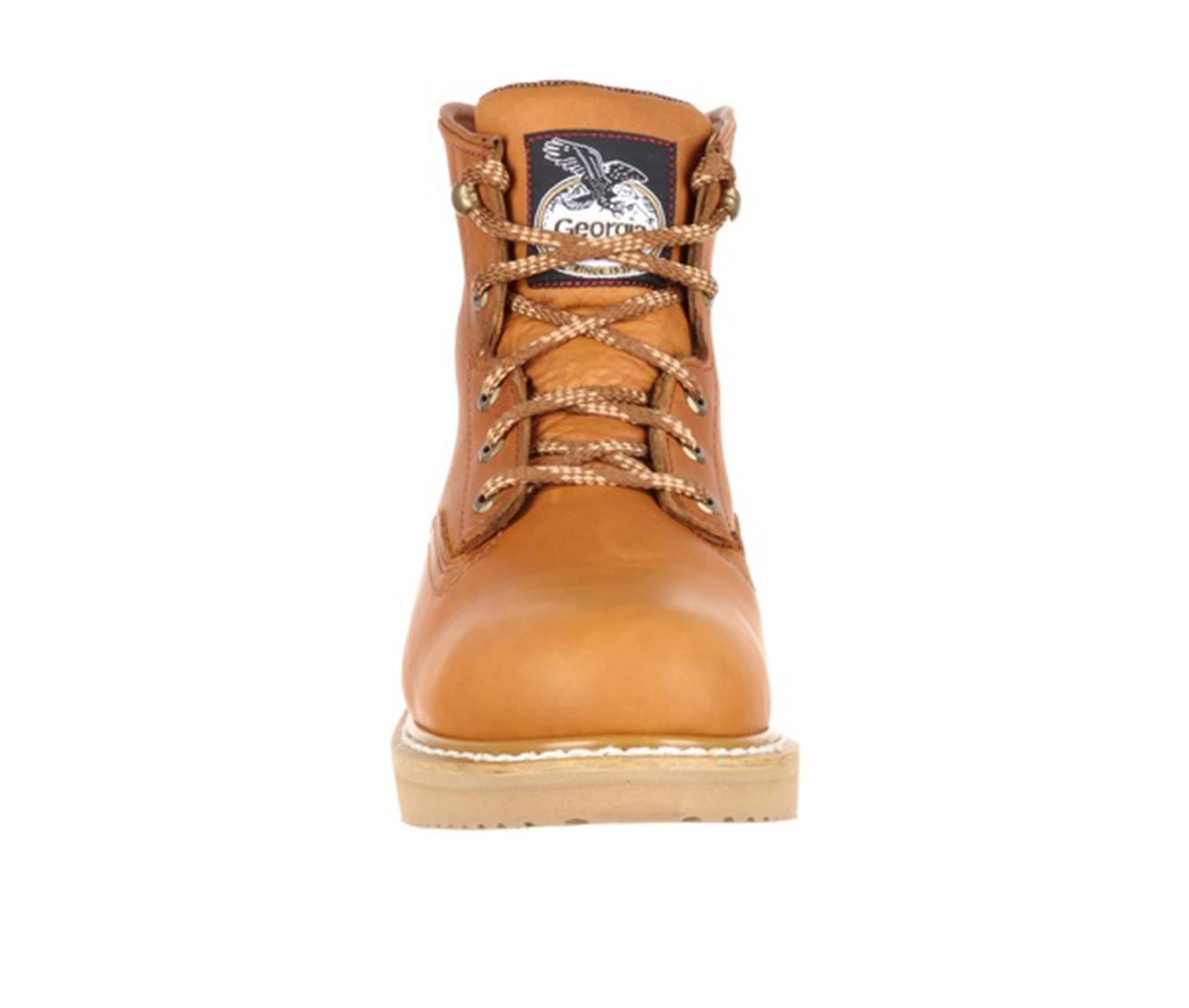 Men's Georgia Boot 6" Wedge Steel Toe Work Boots Product Image