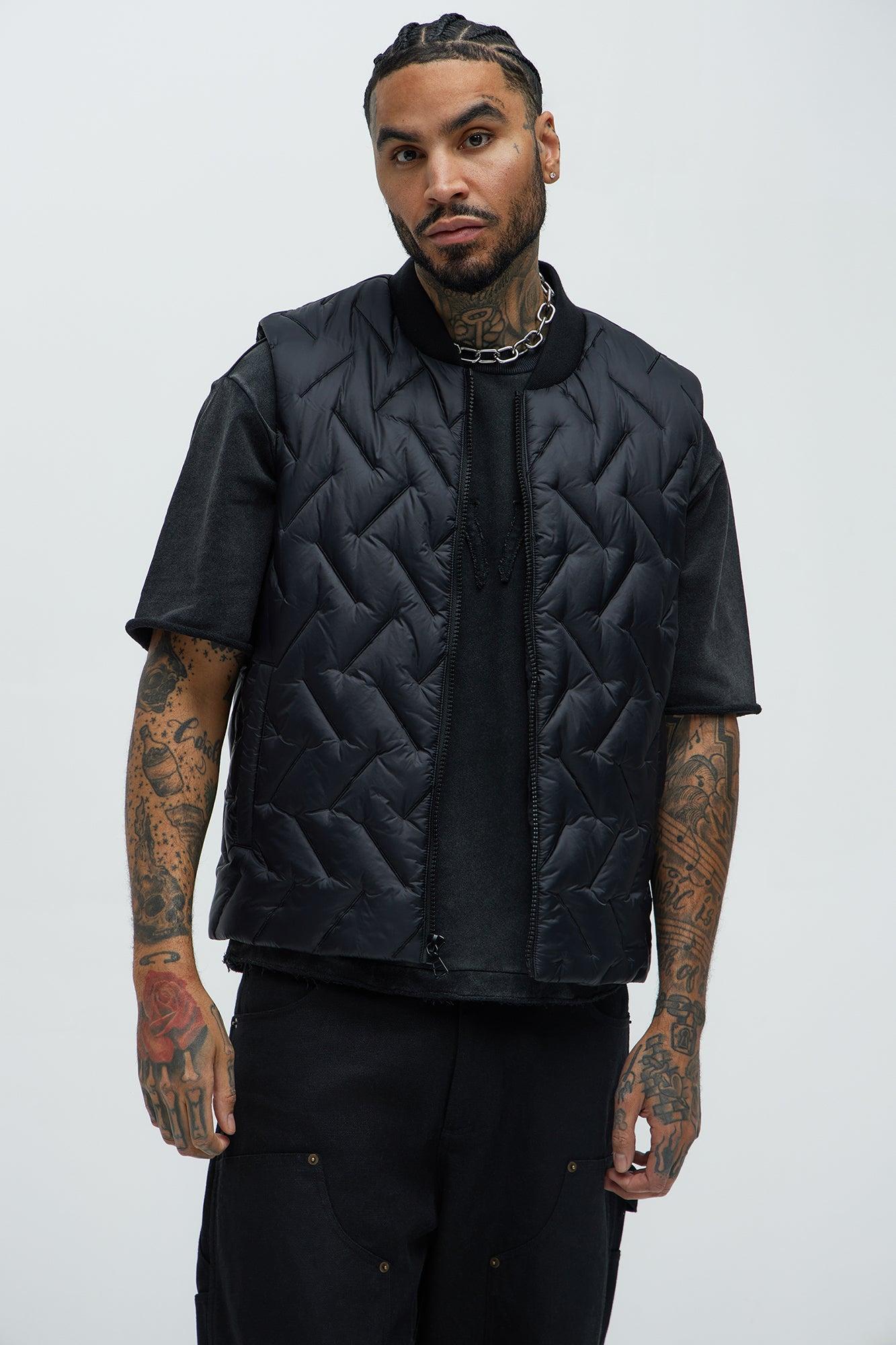 Been Had It Padded Vest - Black Product Image