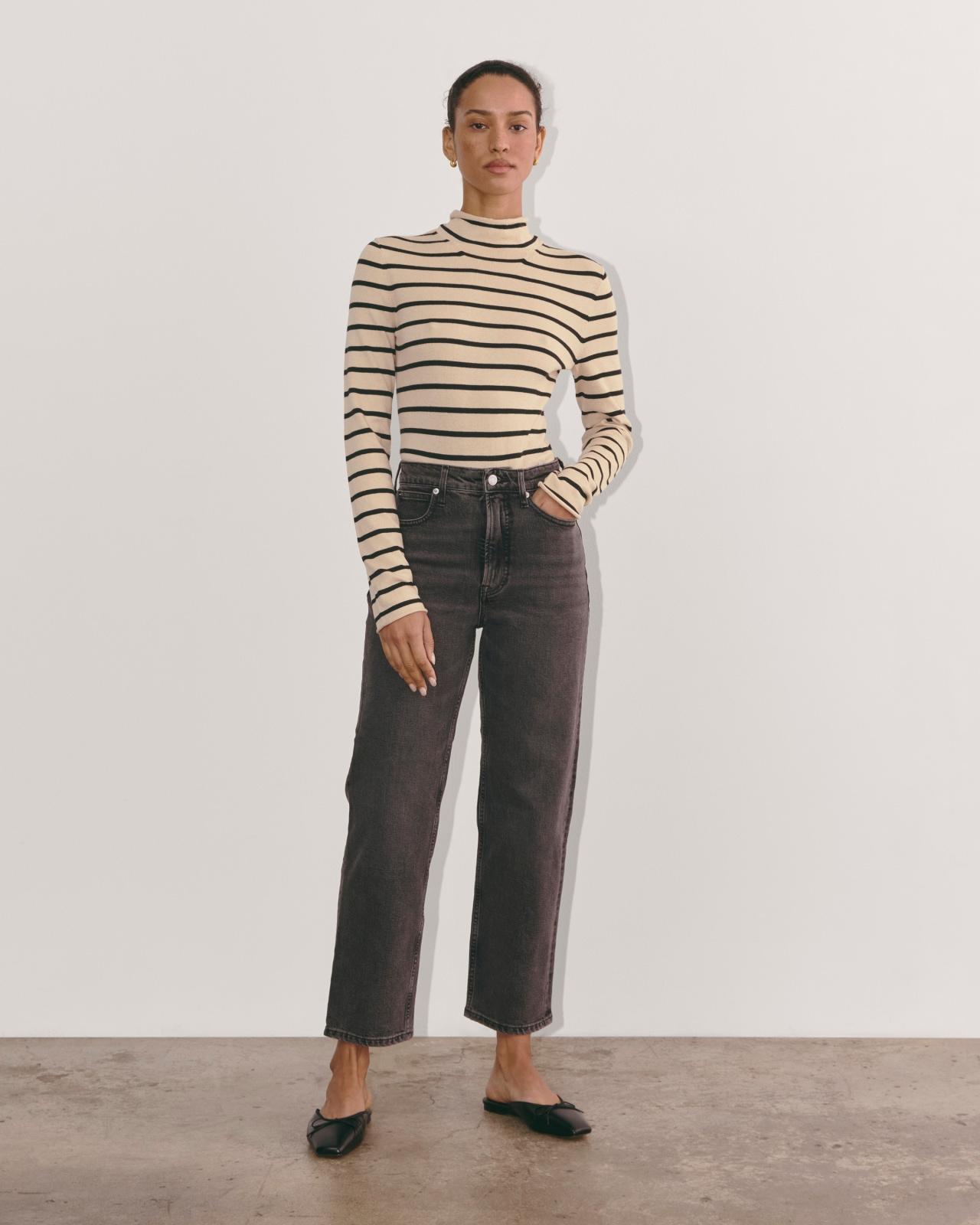 Womens Funnel Neck in Cotton Cashmere Sweater by Everlane Product Image